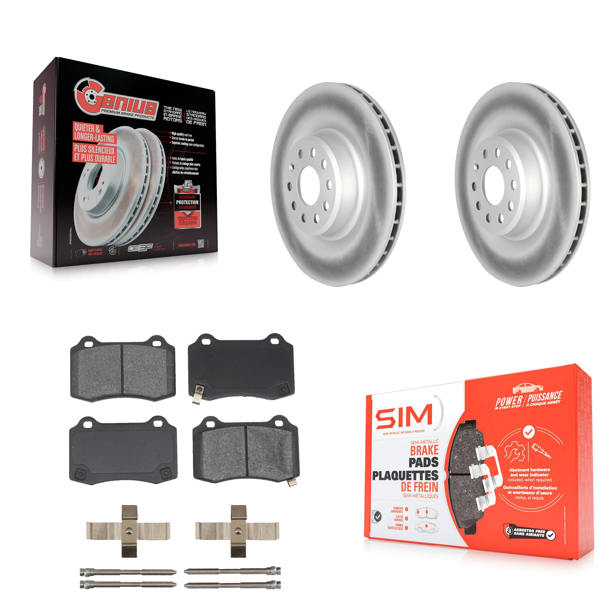 Transit Auto - KGS-102319 - Rear Disc Brake Kits