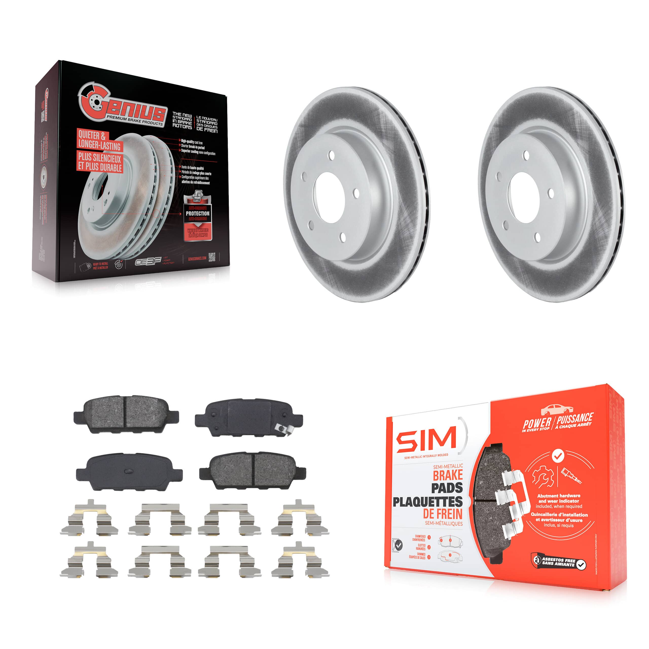 Transit Auto - KGS-102320 - Rear Disc Brake Kits