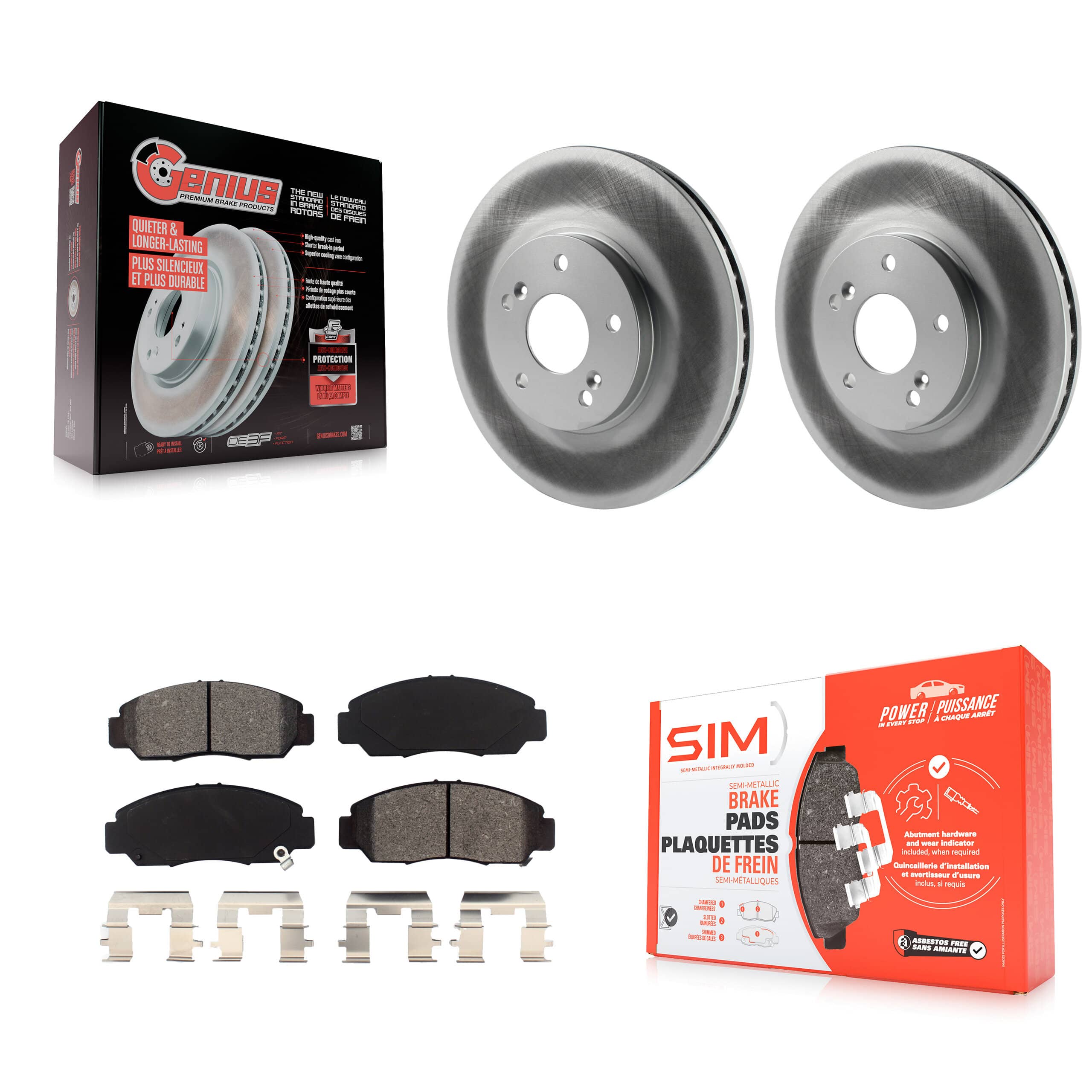 Transit Auto - KGS-102382 - Front Disc Brake Kits