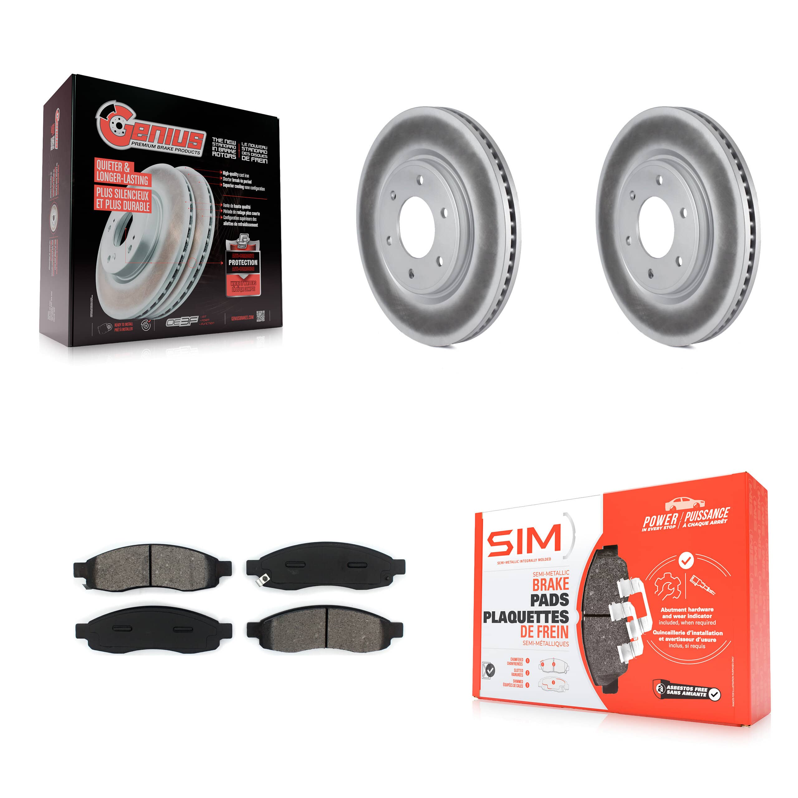 Transit Auto - KGS-102398 - Front Disc Brake Kits