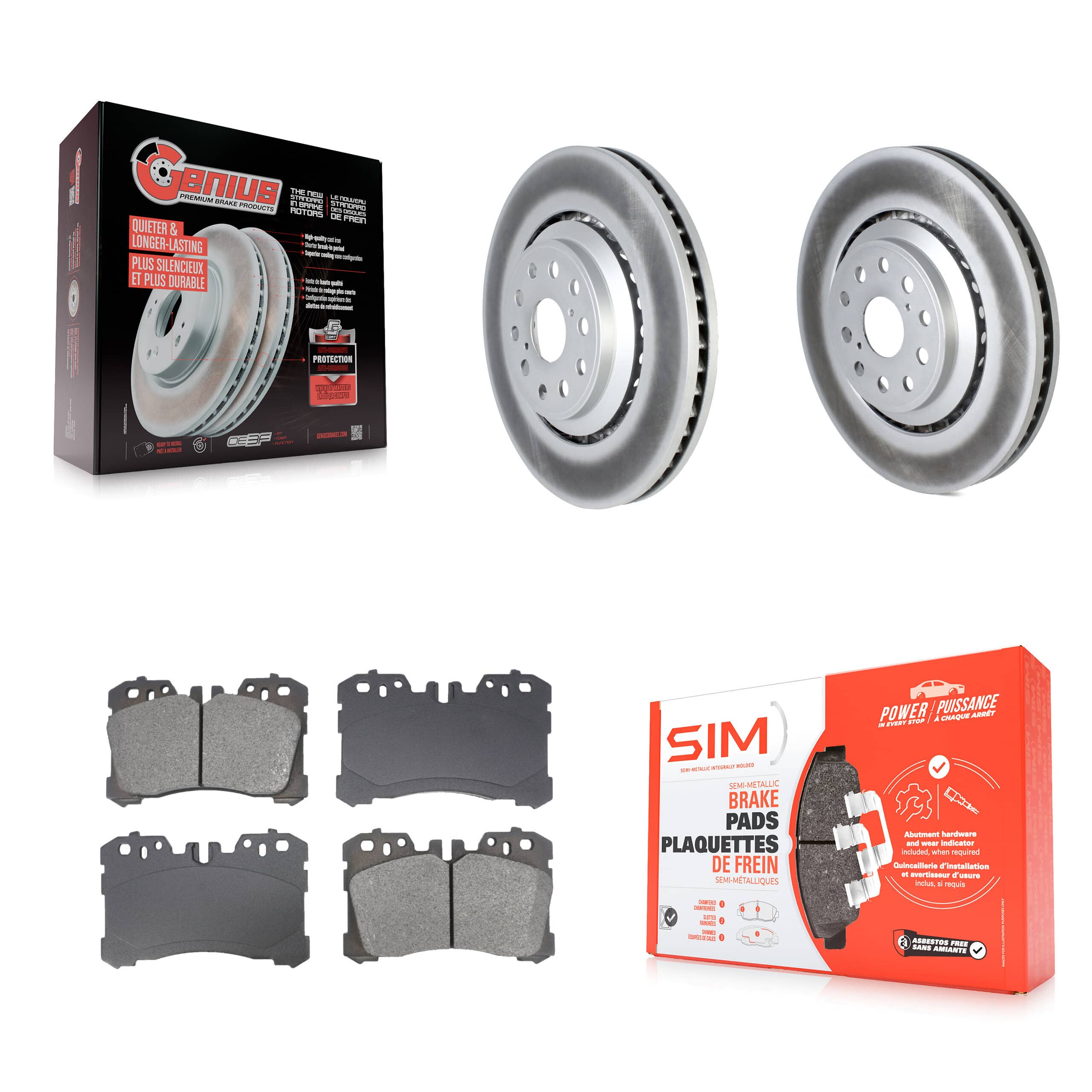 Transit Auto - KGS-102513 - Front Disc Brake Kits
