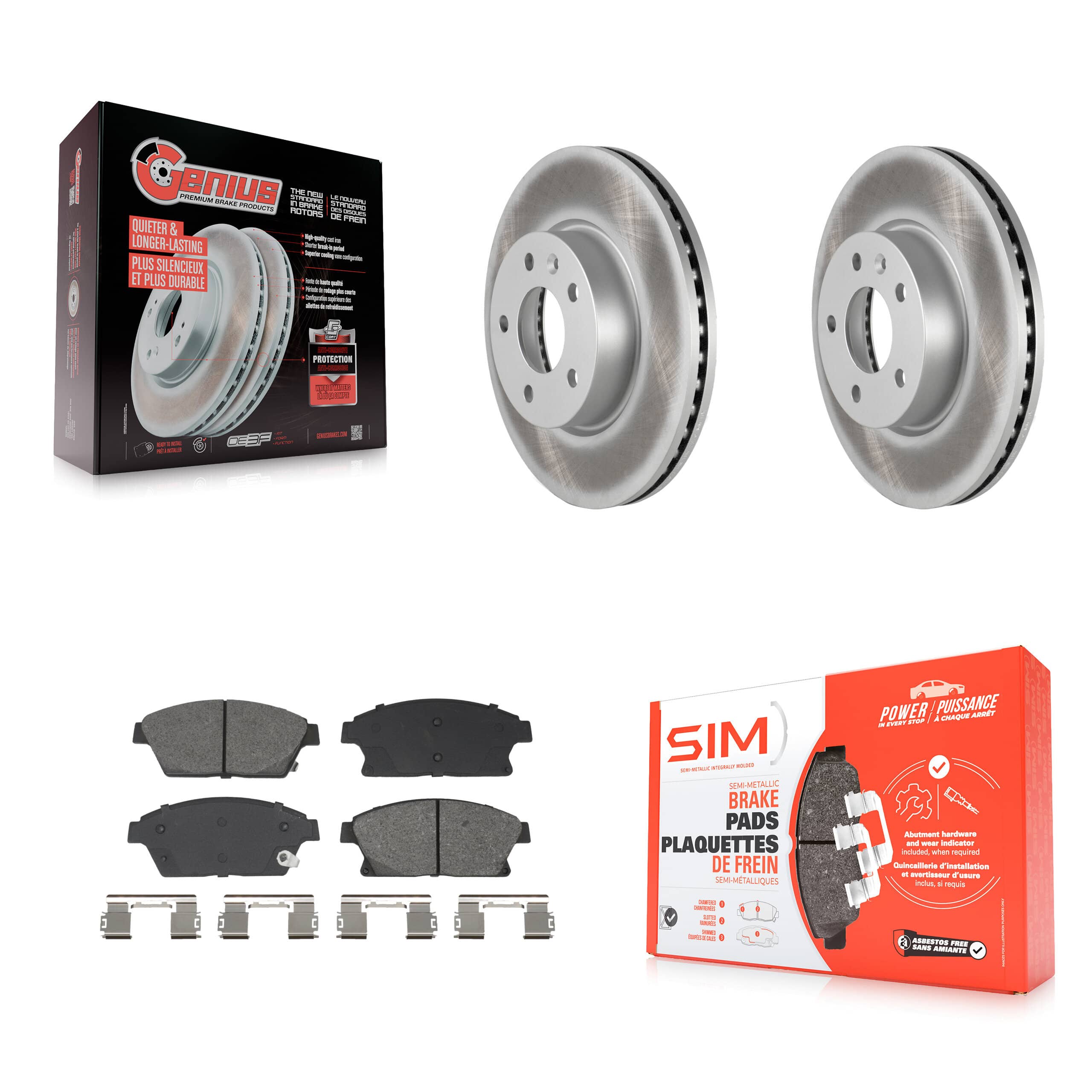 Transit Auto - KGS-102634 - Front Disc Brake Kits