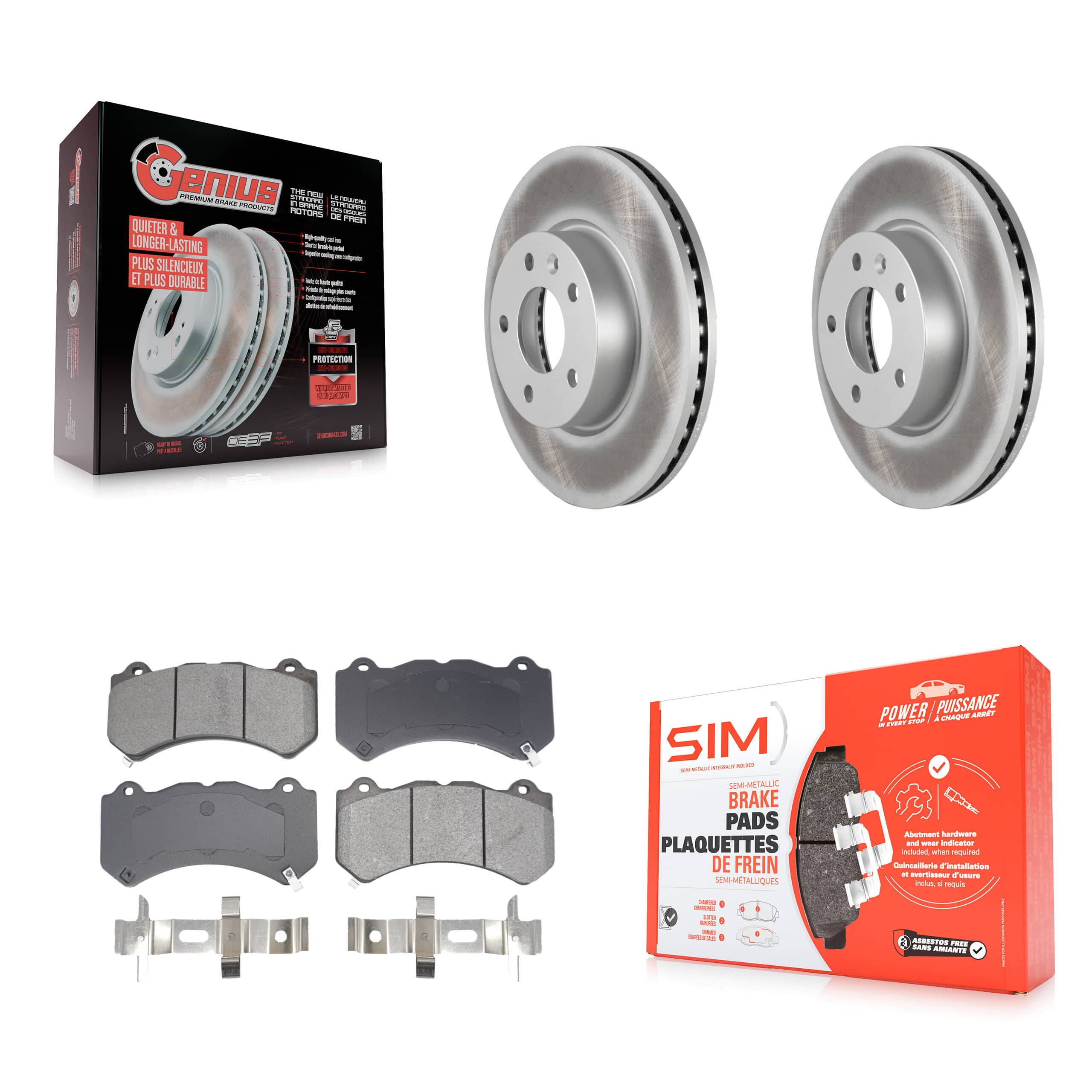 Transit Auto - KGS-102635 - Front Disc Brake Kits