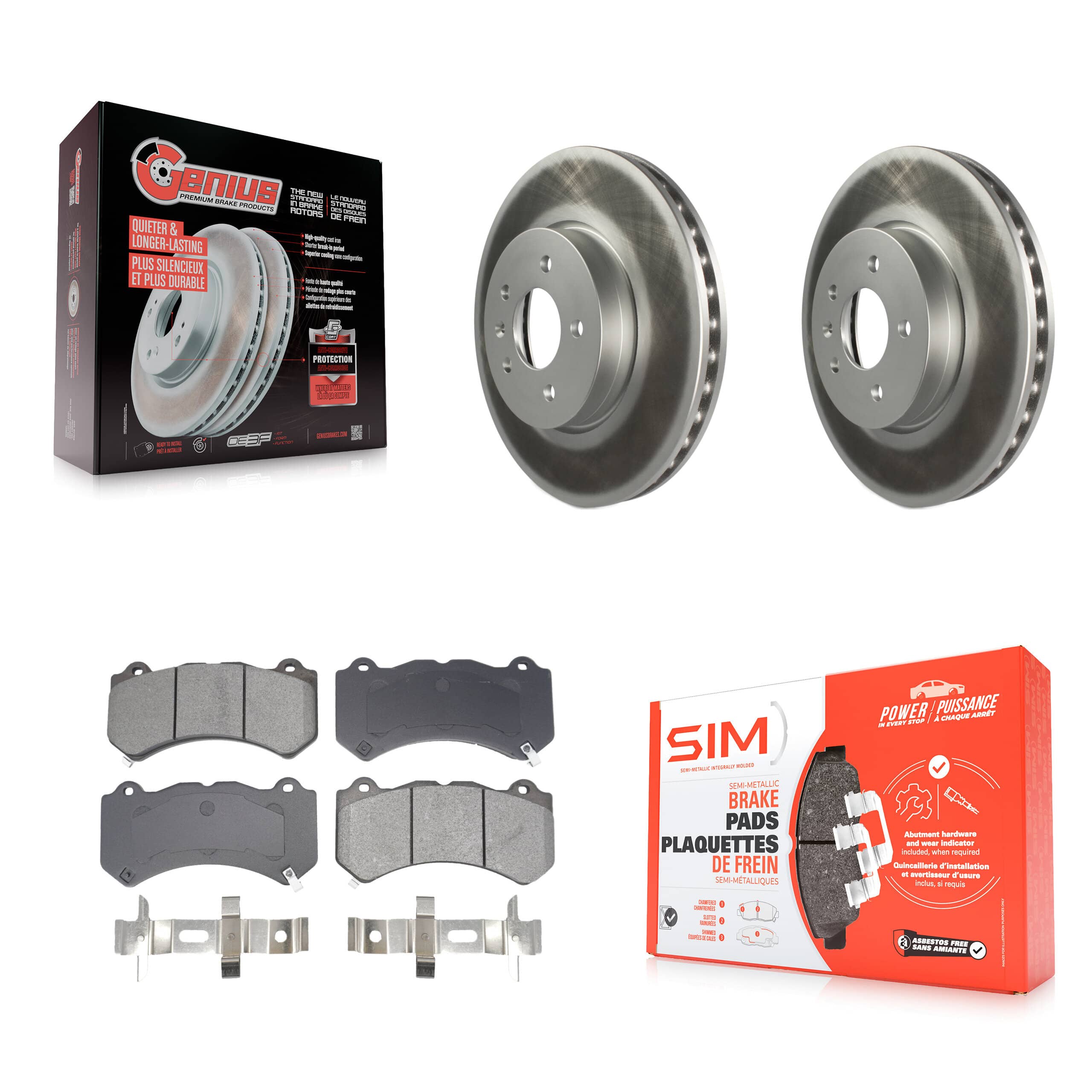 Transit Auto - KGS-102636 - Front Disc Brake Kits