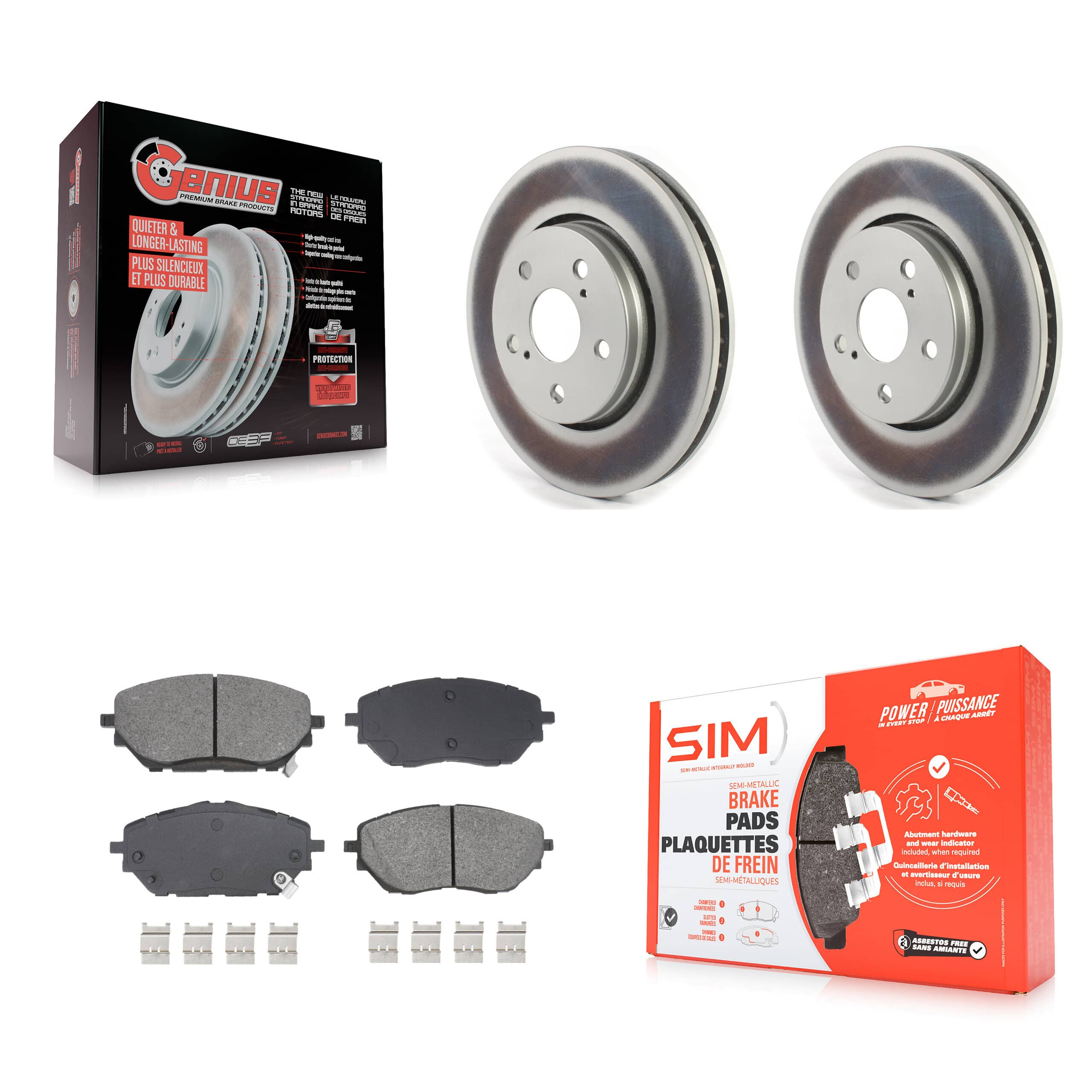 Transit Auto - KGS-102637 - Front Disc Brake Kits