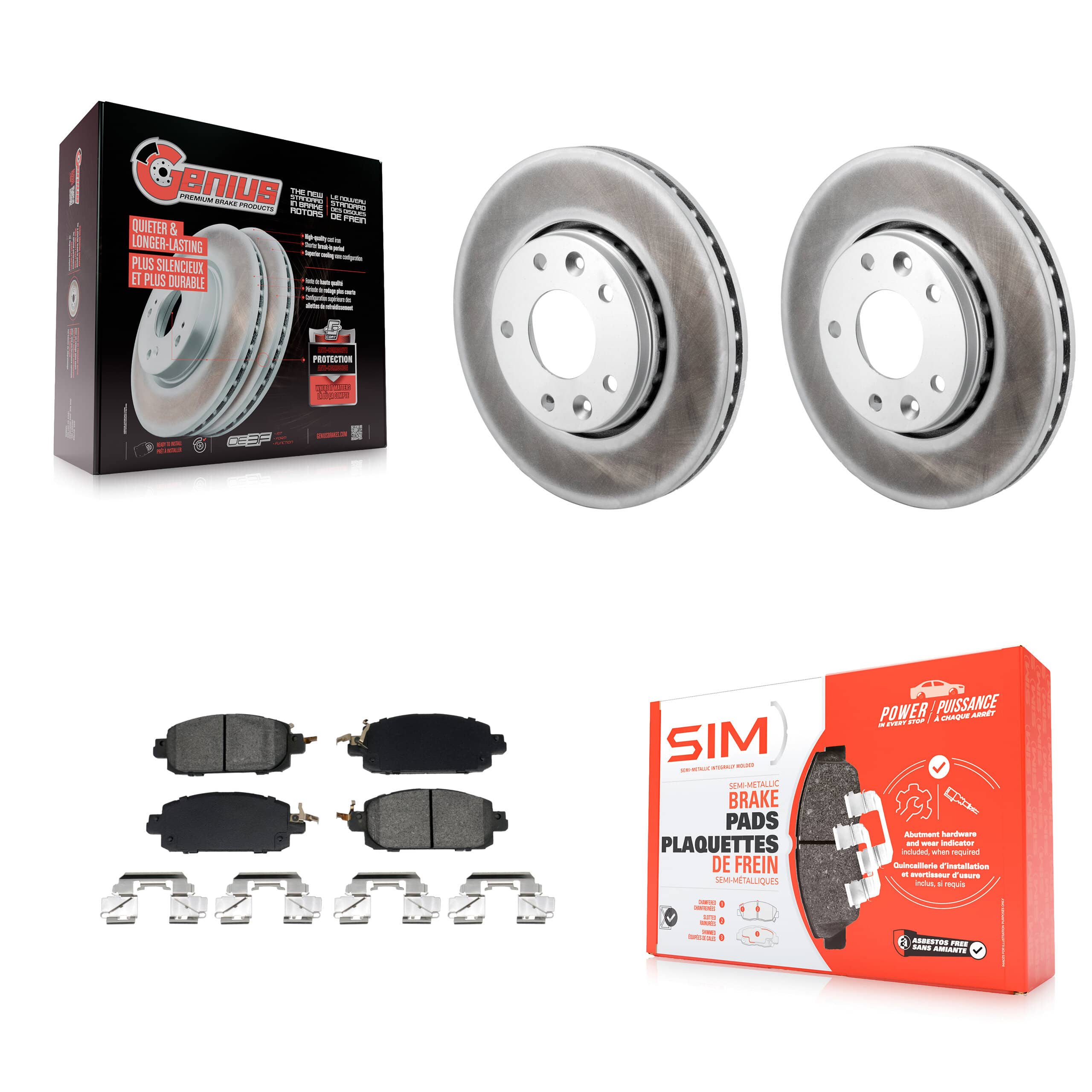 Transit Auto - KGS-102642 - Front Disc Brake Kits