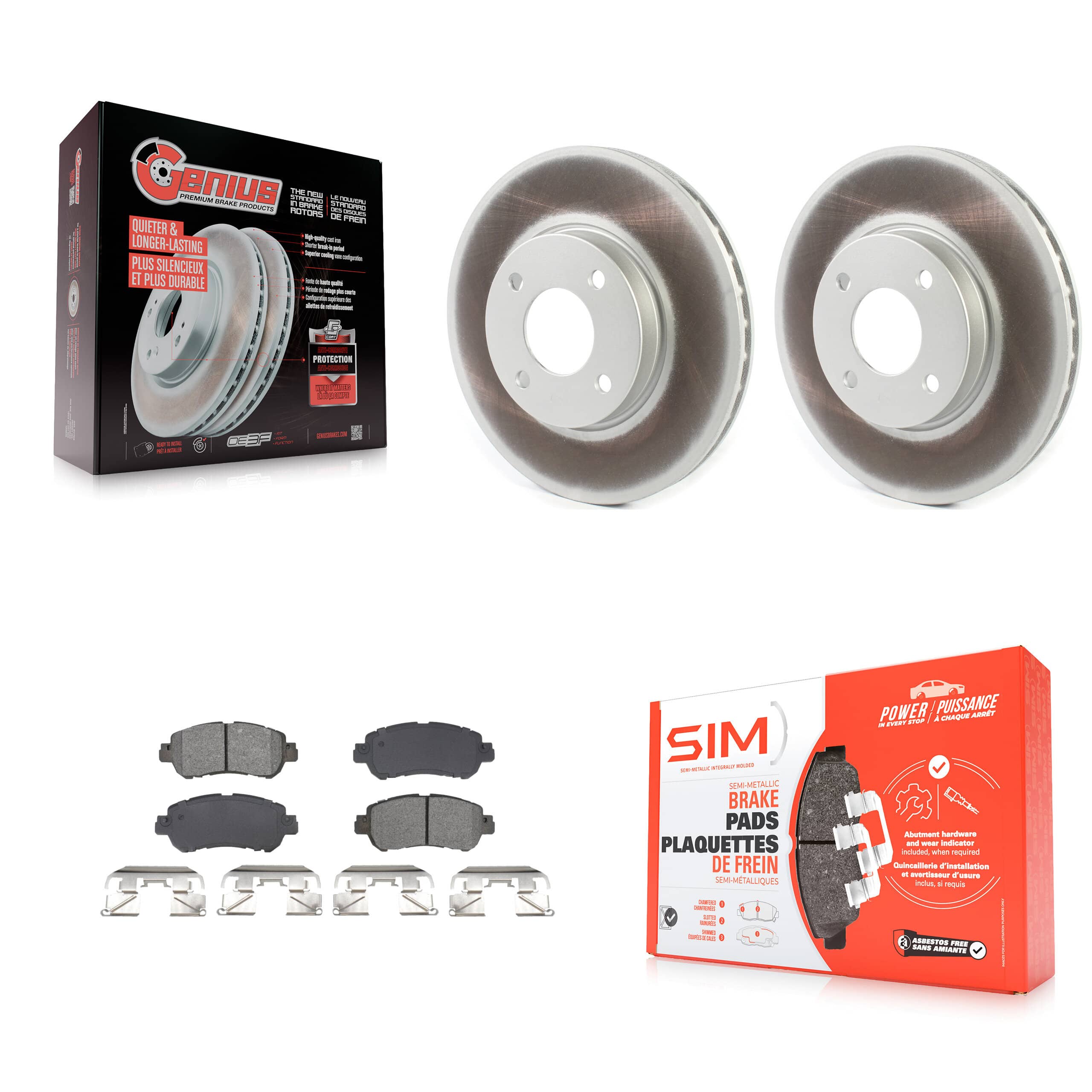 Transit Auto - KGS-102644 - Front Disc Brake Kits
