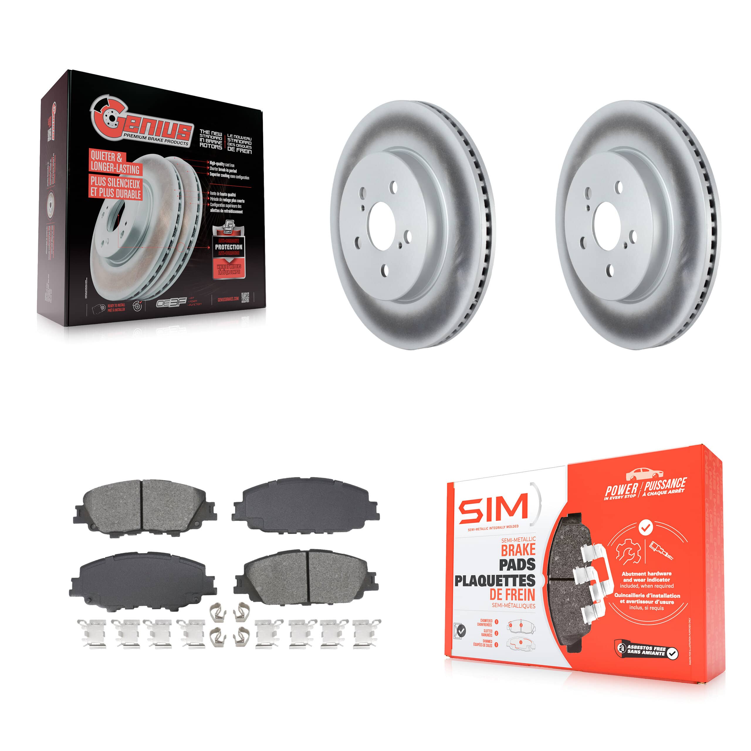 Transit Auto - KGS-102649 - Front Disc Brake Kits