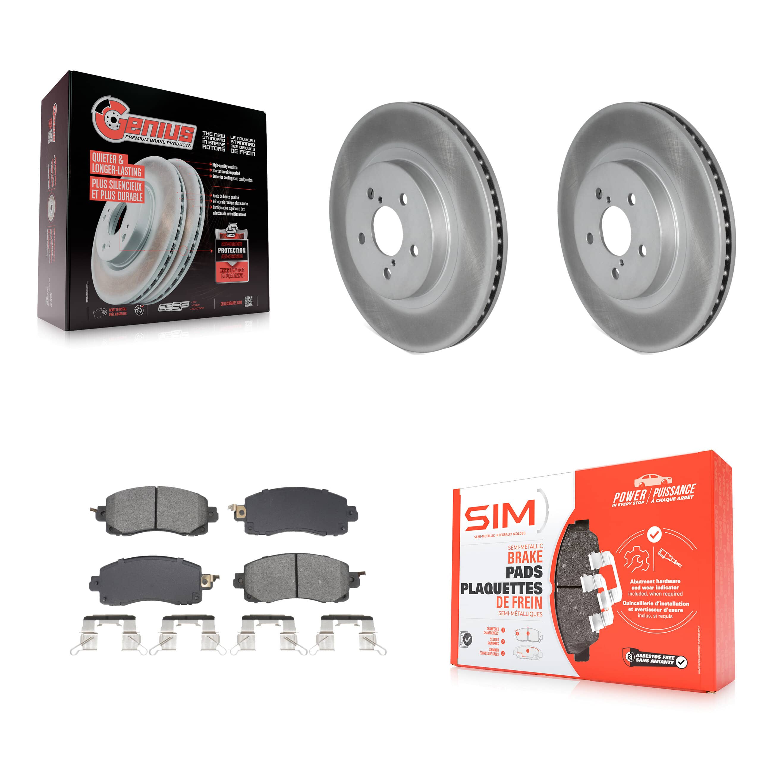 Transit Auto - KGS-102651 - Front Disc Brake Kits