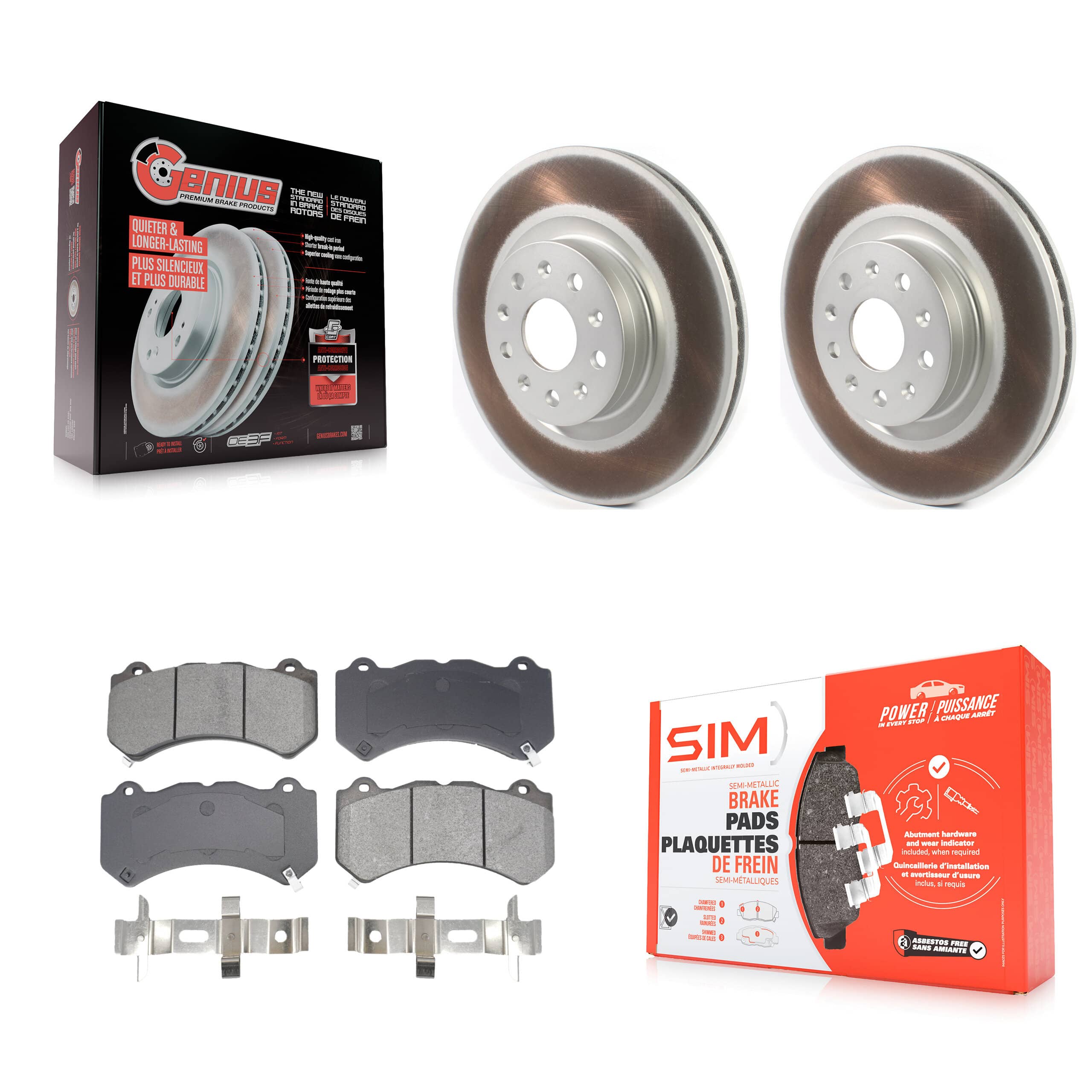 Transit Auto - KGS-102667 - Front Disc Brake Kits