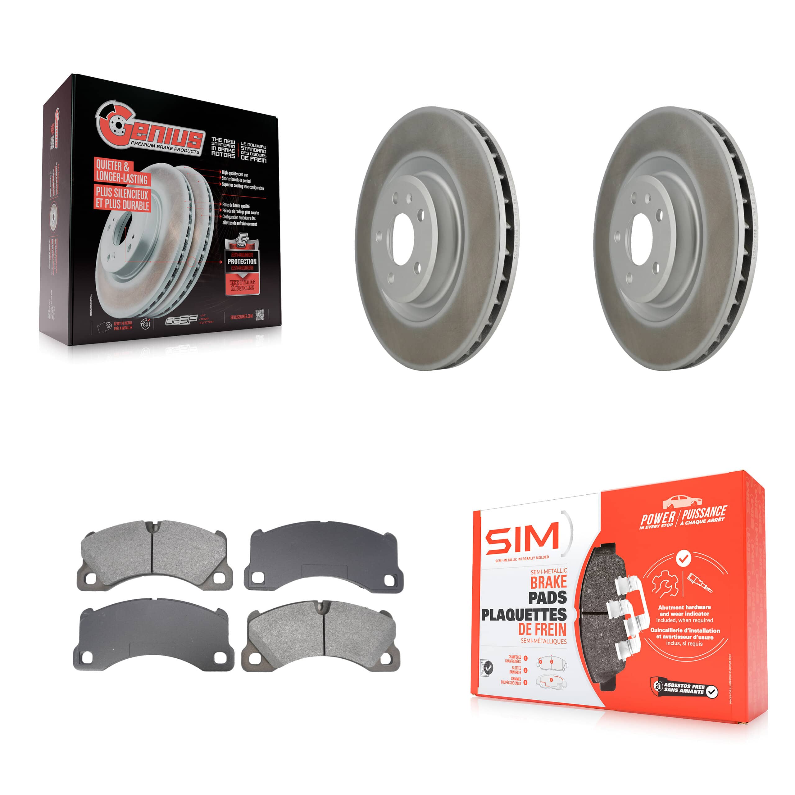Transit Auto - KGS-102669 - Front Disc Brake Kits