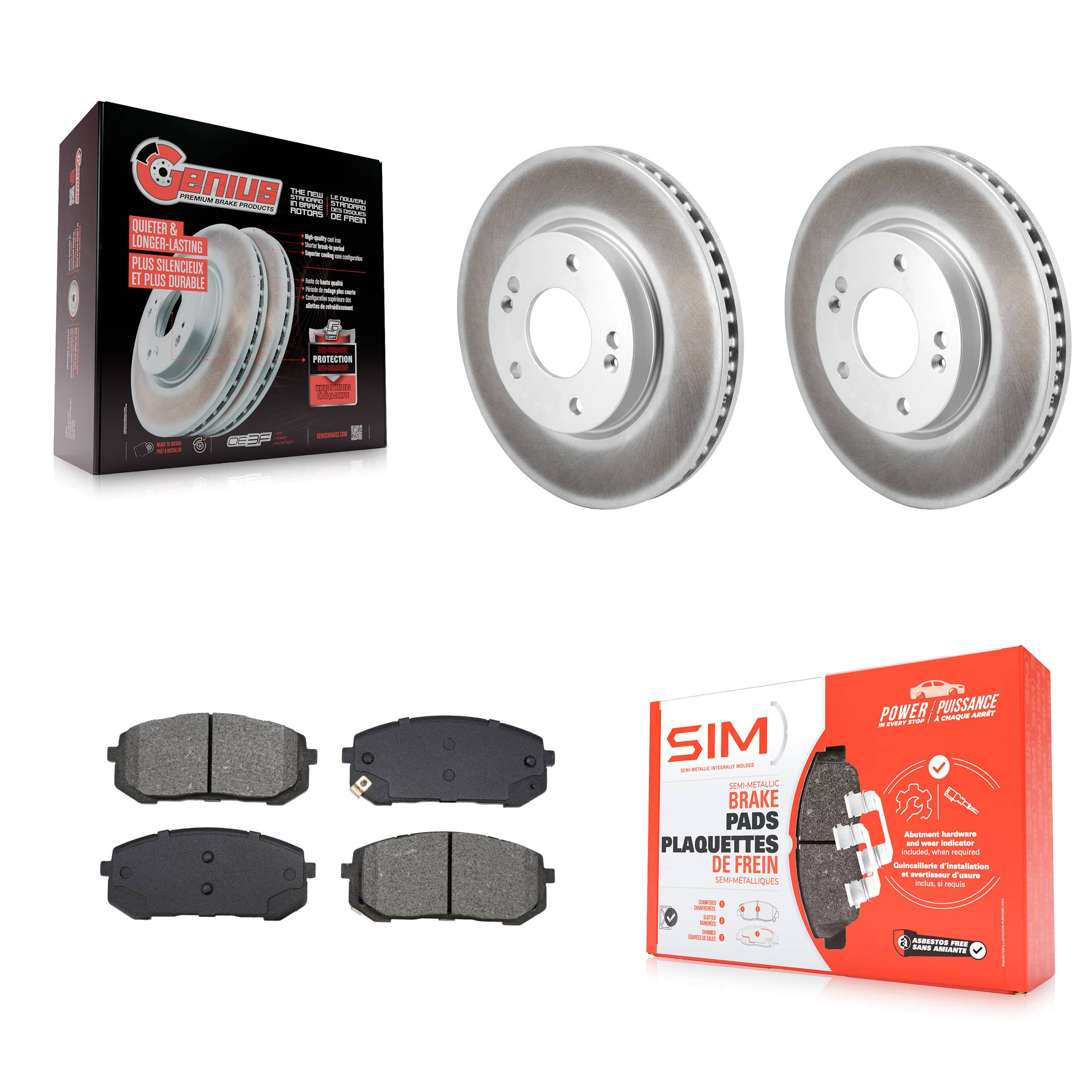 Transit Auto - KGS-102671 - Front Disc Brake Kits