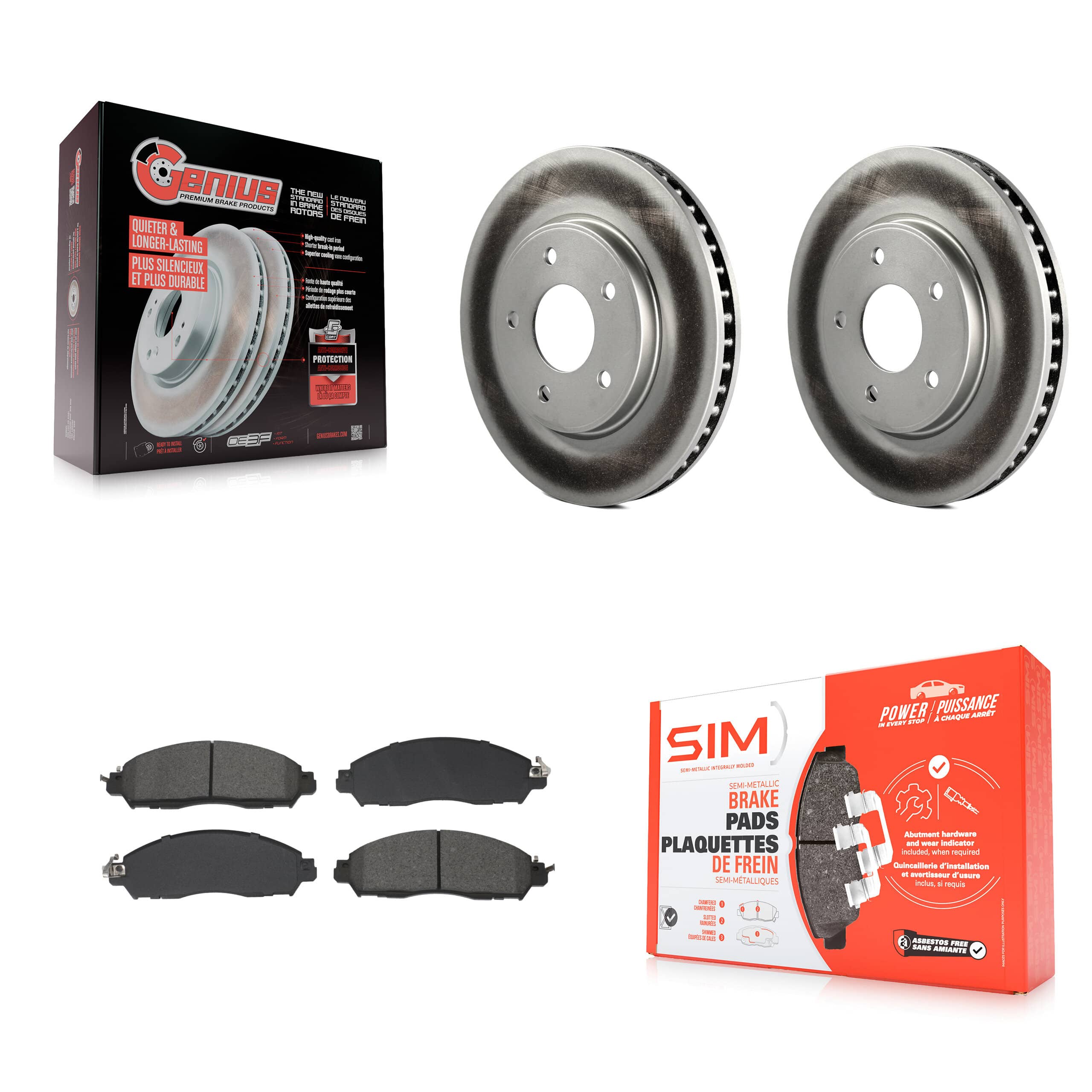 Transit Auto - KGS-102681 - Front Disc Brake Kits
