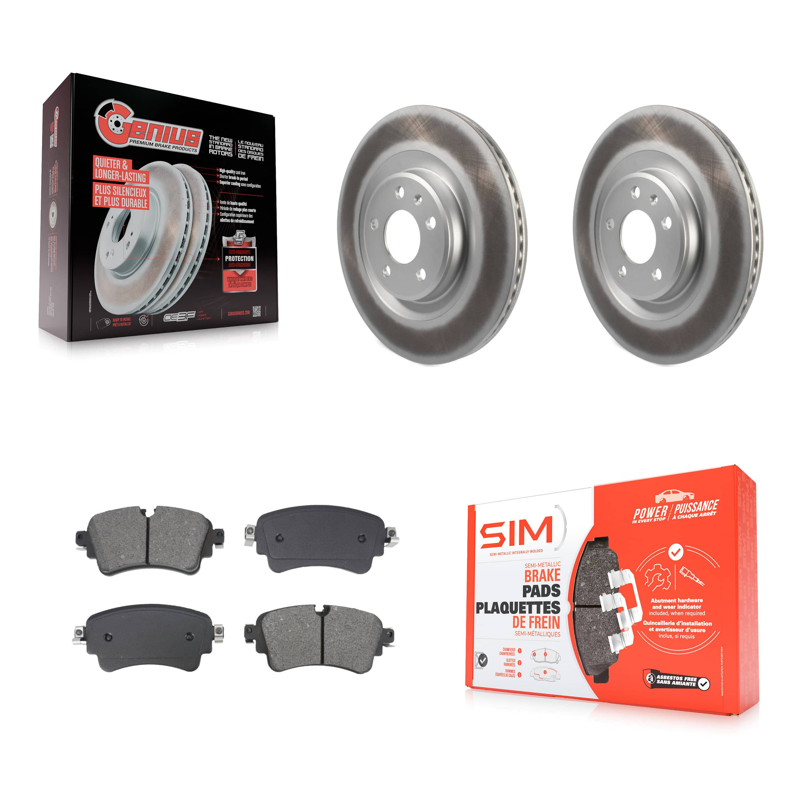 Transit Auto - KGS-102699 - Rear Disc Brake Kits