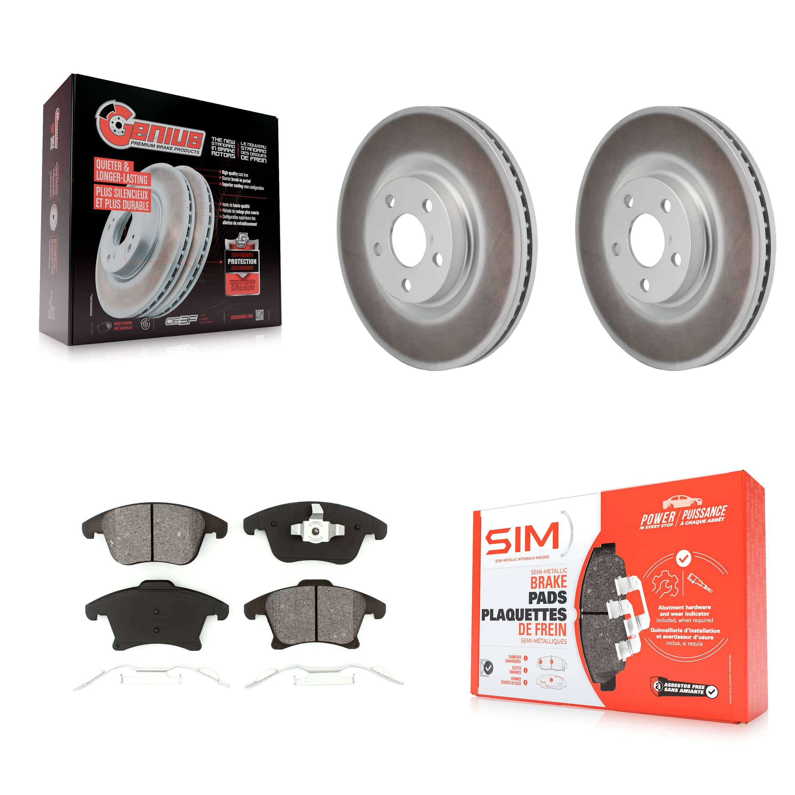 Transit Auto - KGS-102807 - Front Disc Brake Kits