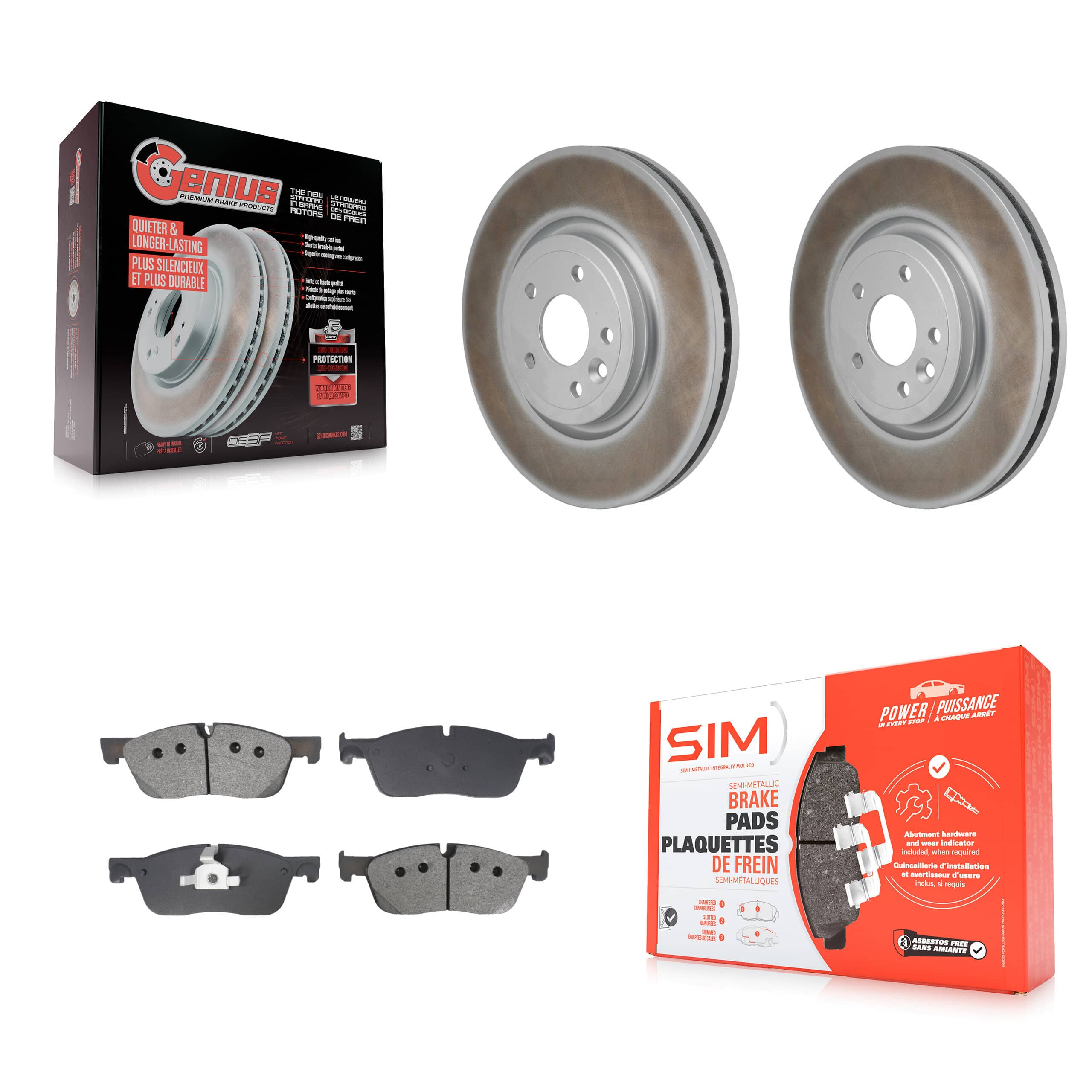 Transit Auto - KGS-102808 - Front Disc Brake Kits