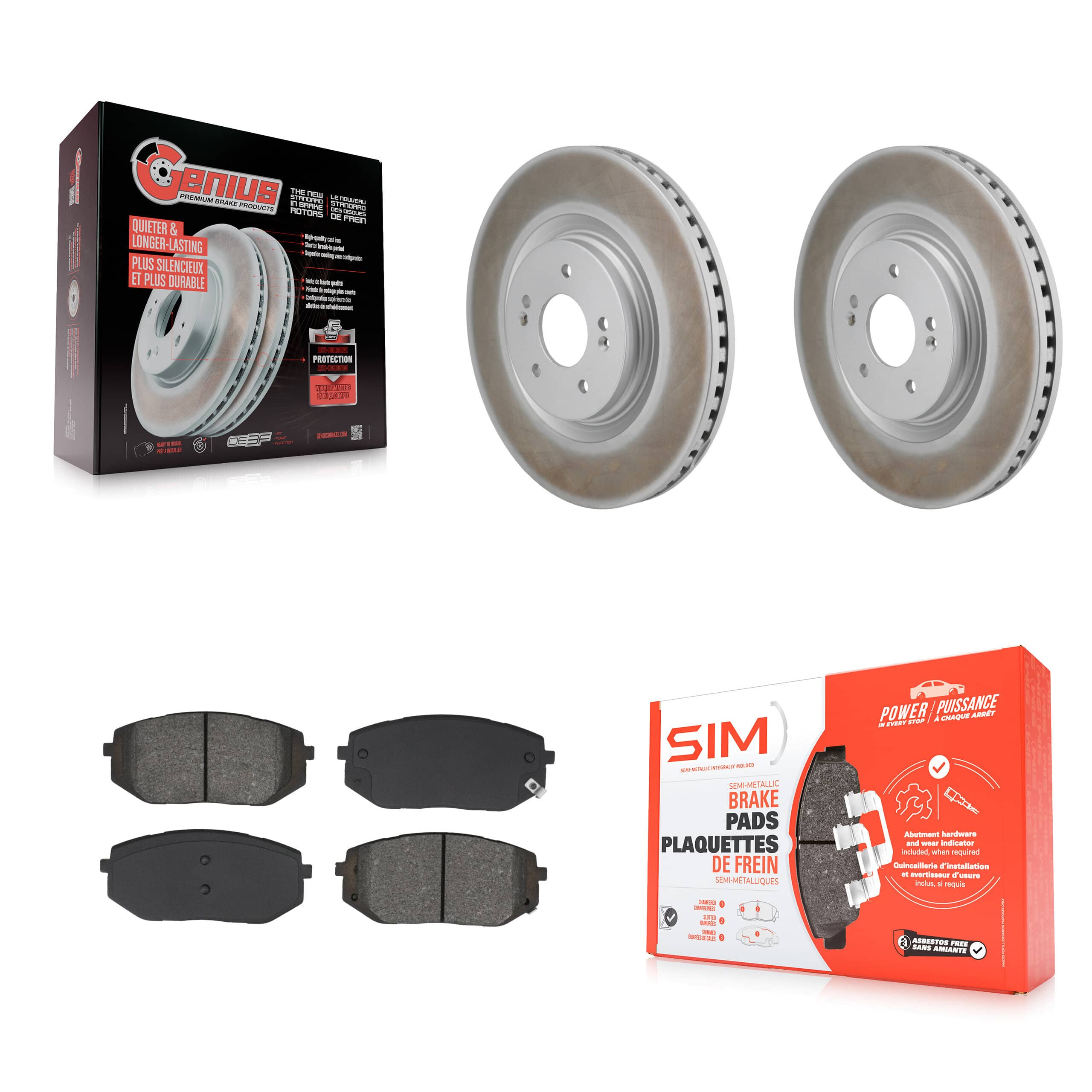 Transit Auto - KGS-102810 - Front Disc Brake Kits