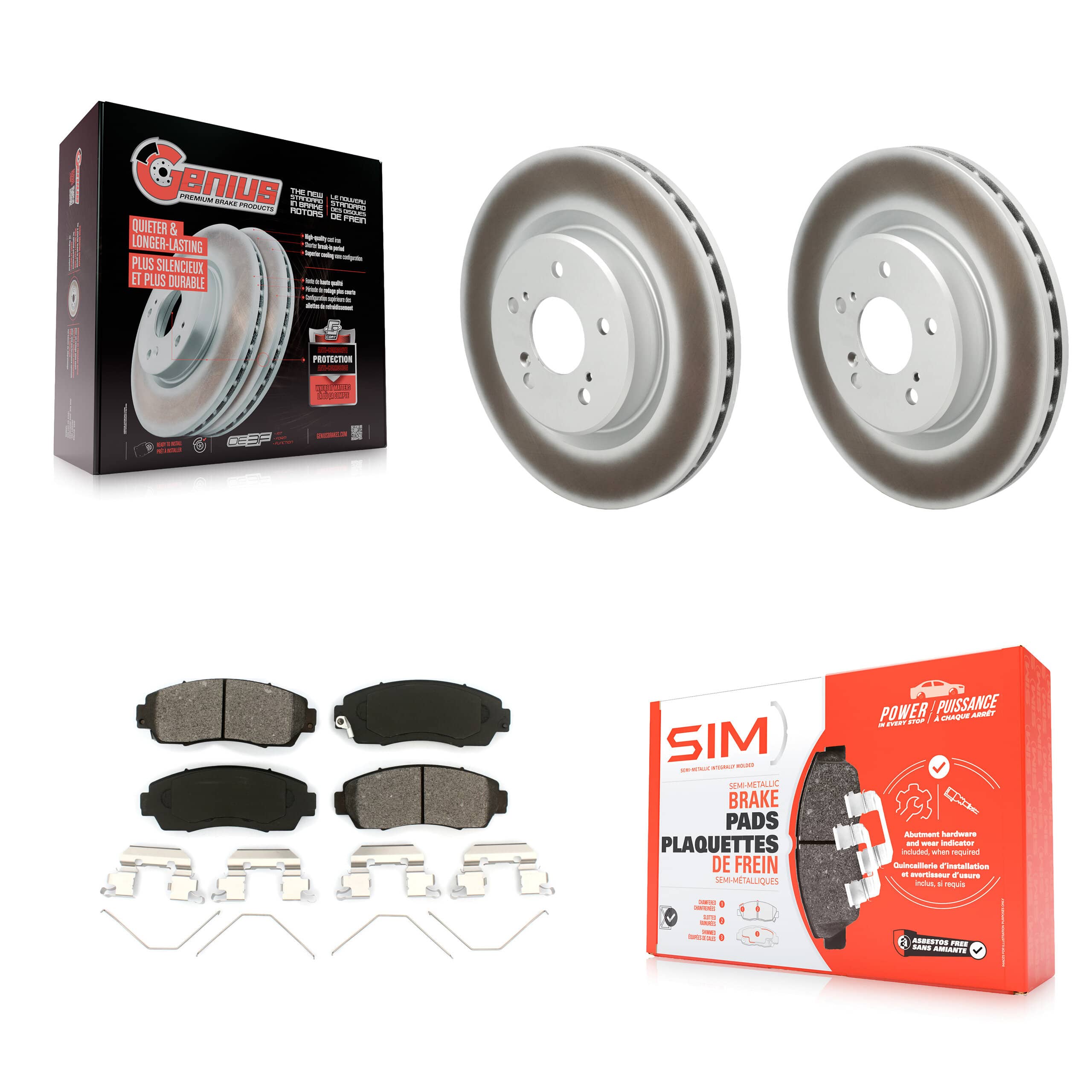 Transit Auto - KGS-102812 - Front Disc Brake Kits