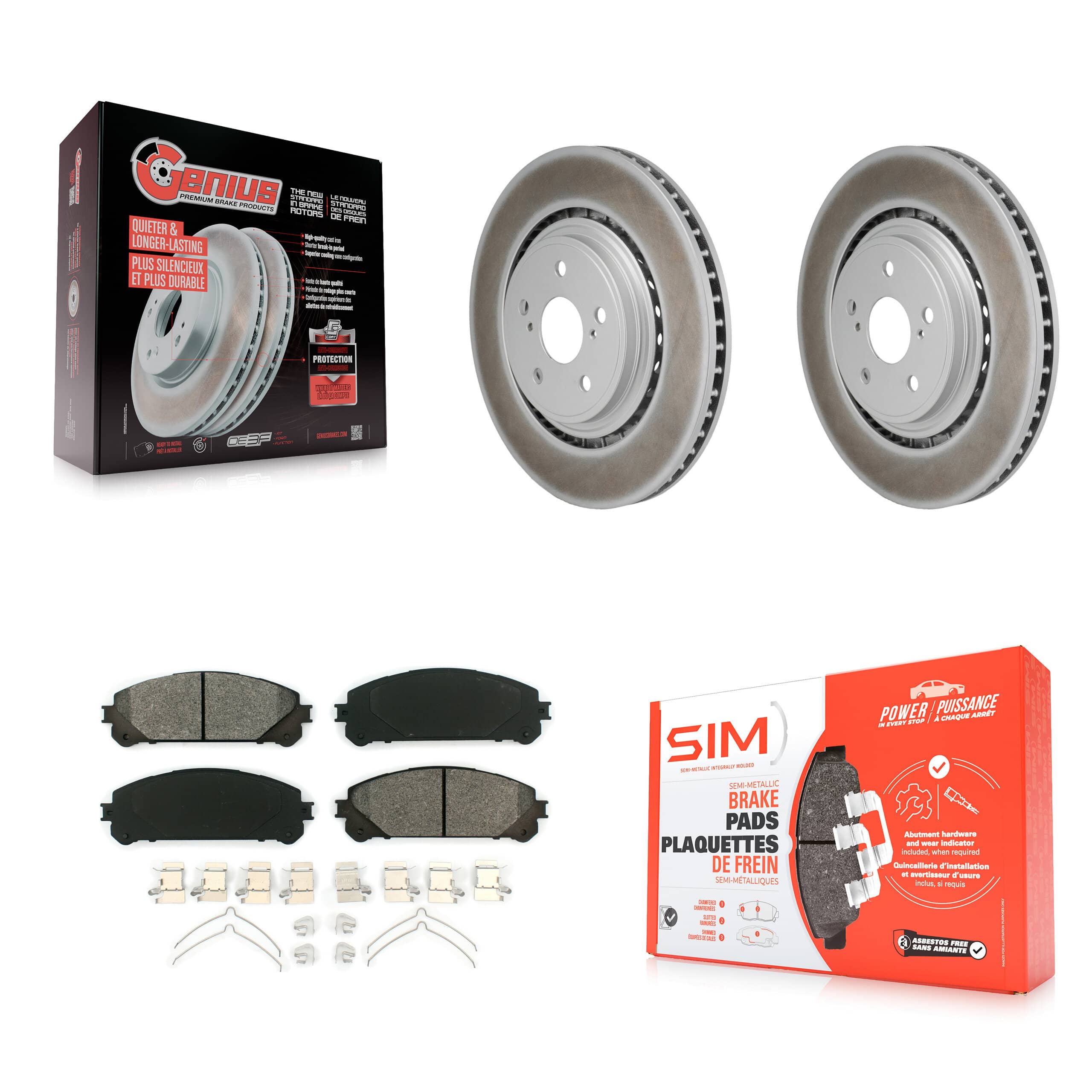 Transit Auto - KGS-102813 - Front Disc Brake Kits