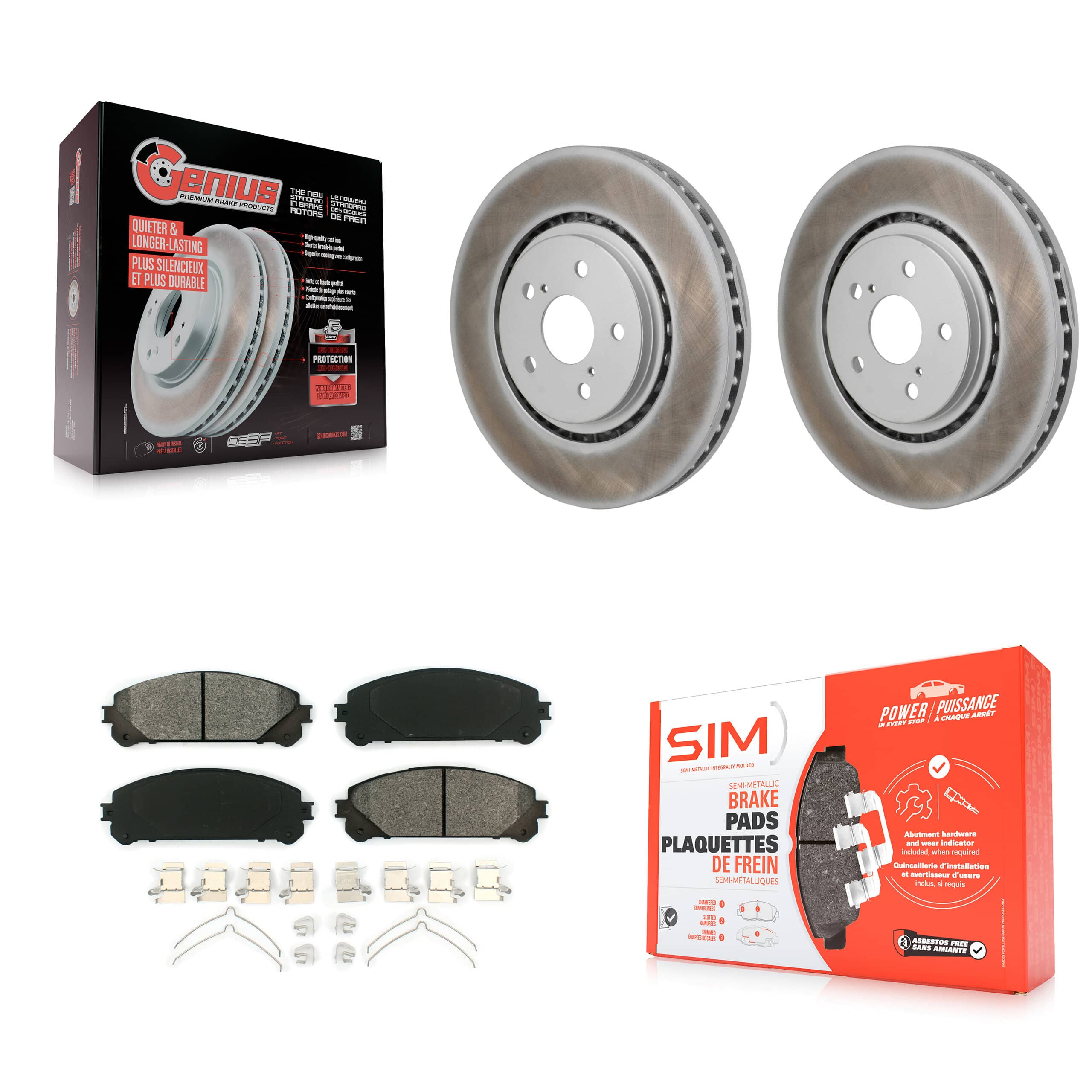 Transit Auto - KGS-102814 - Front Disc Brake Kits