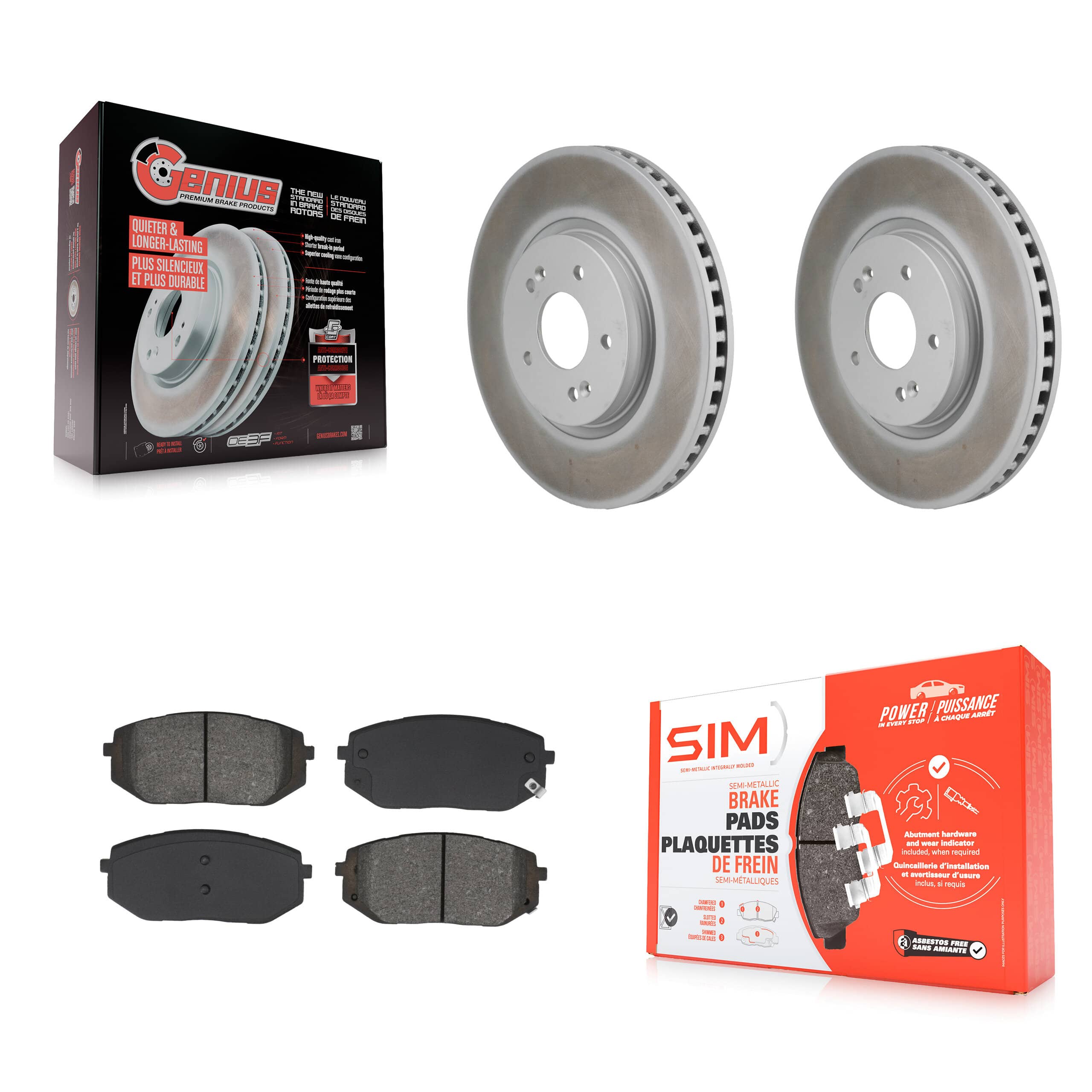 Transit Auto - KGS-102826 - Front Disc Brake Kits
