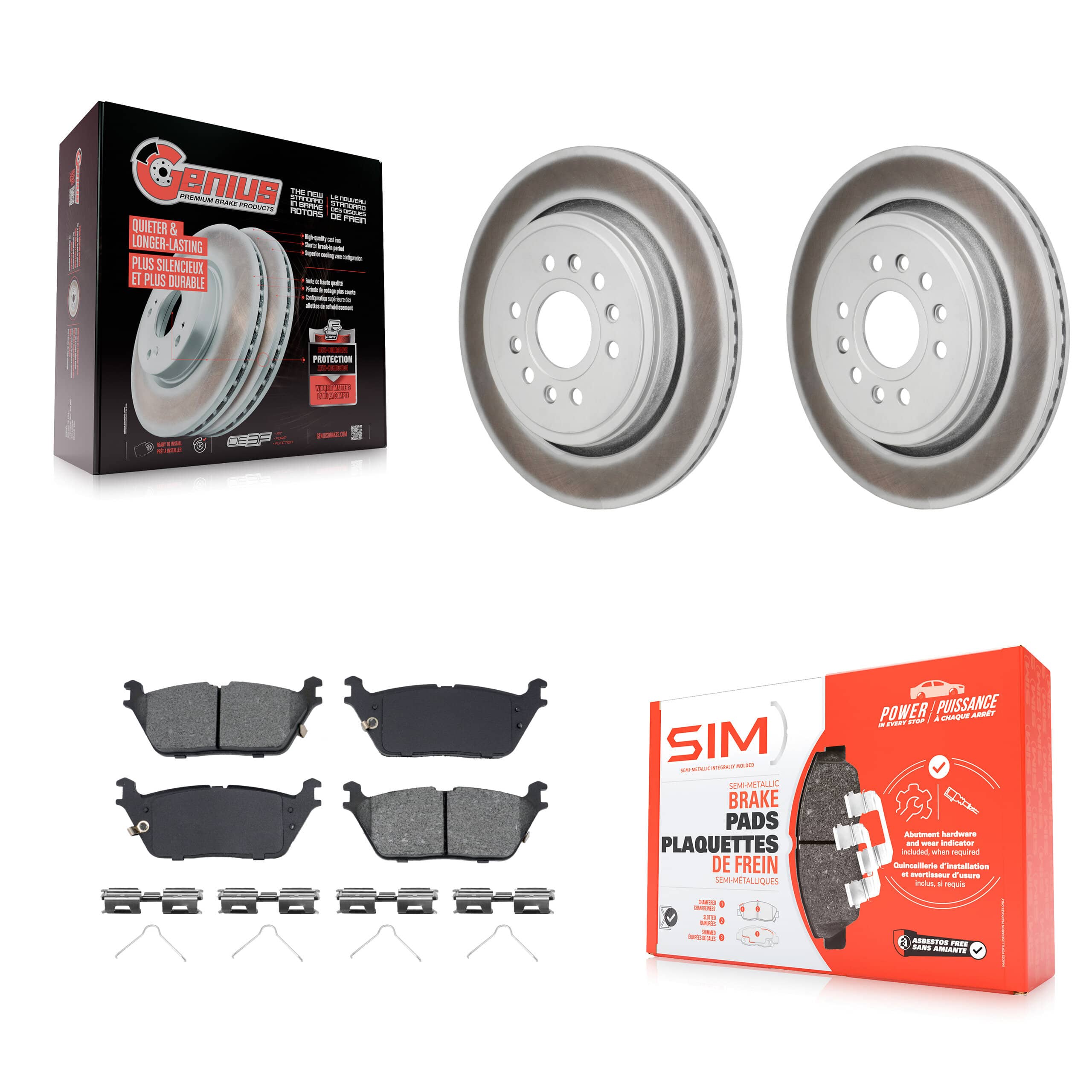 Transit Auto - KGS-102840 - Rear Disc Brake Kits