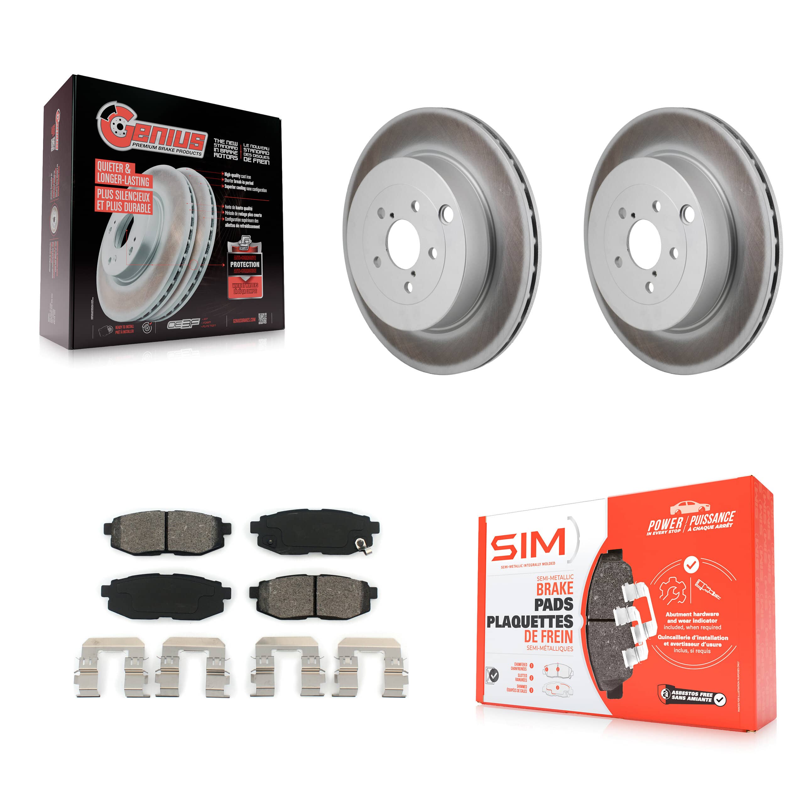 Transit Auto - KGS-102843 - Rear Disc Brake Kits