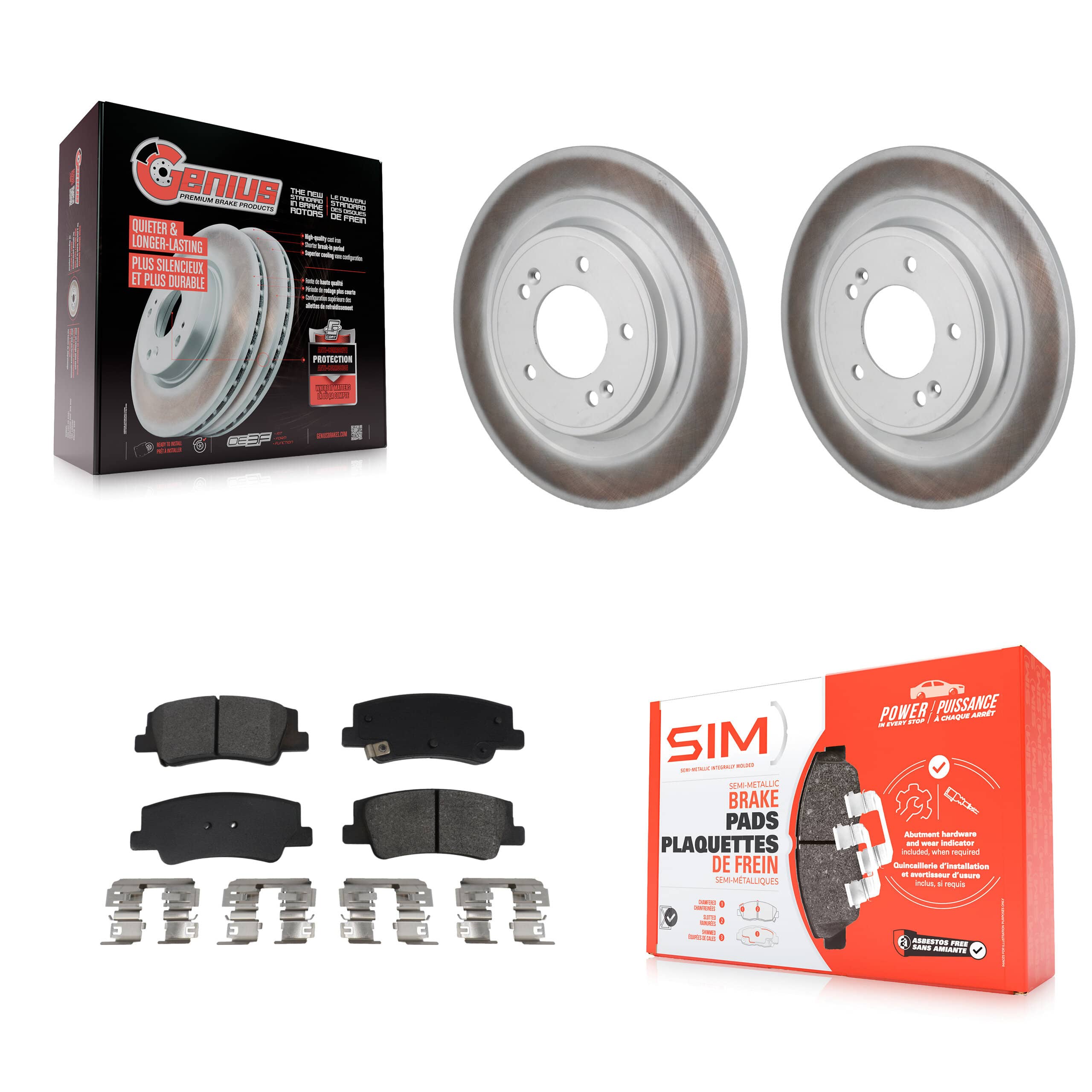 Transit Auto - KGS-102848 - Rear Disc Brake Kits