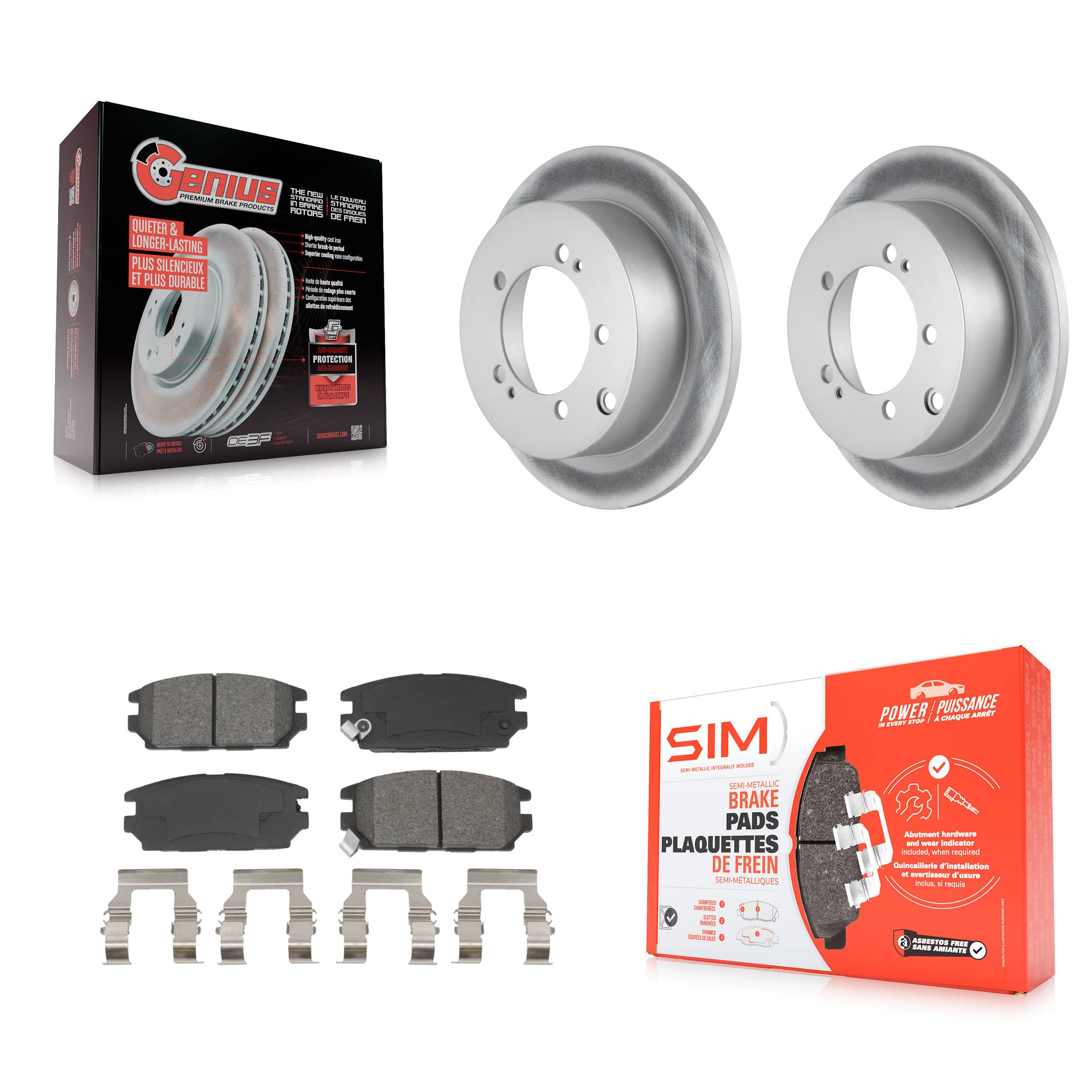 Transit Auto - KGS-102854 - Rear Disc Brake Kits