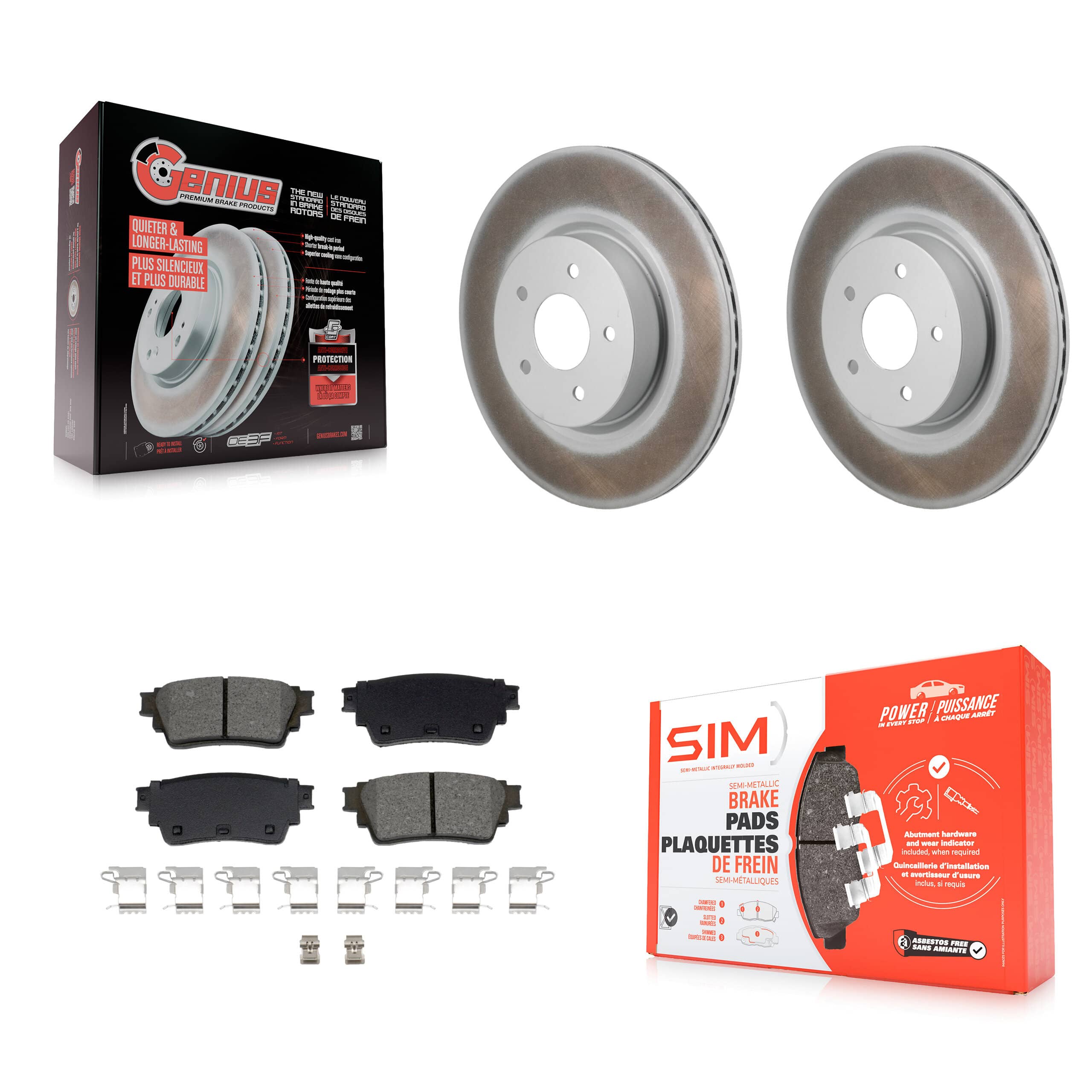 Transit Auto - KGS-102862 - Rear Disc Brake Kits
