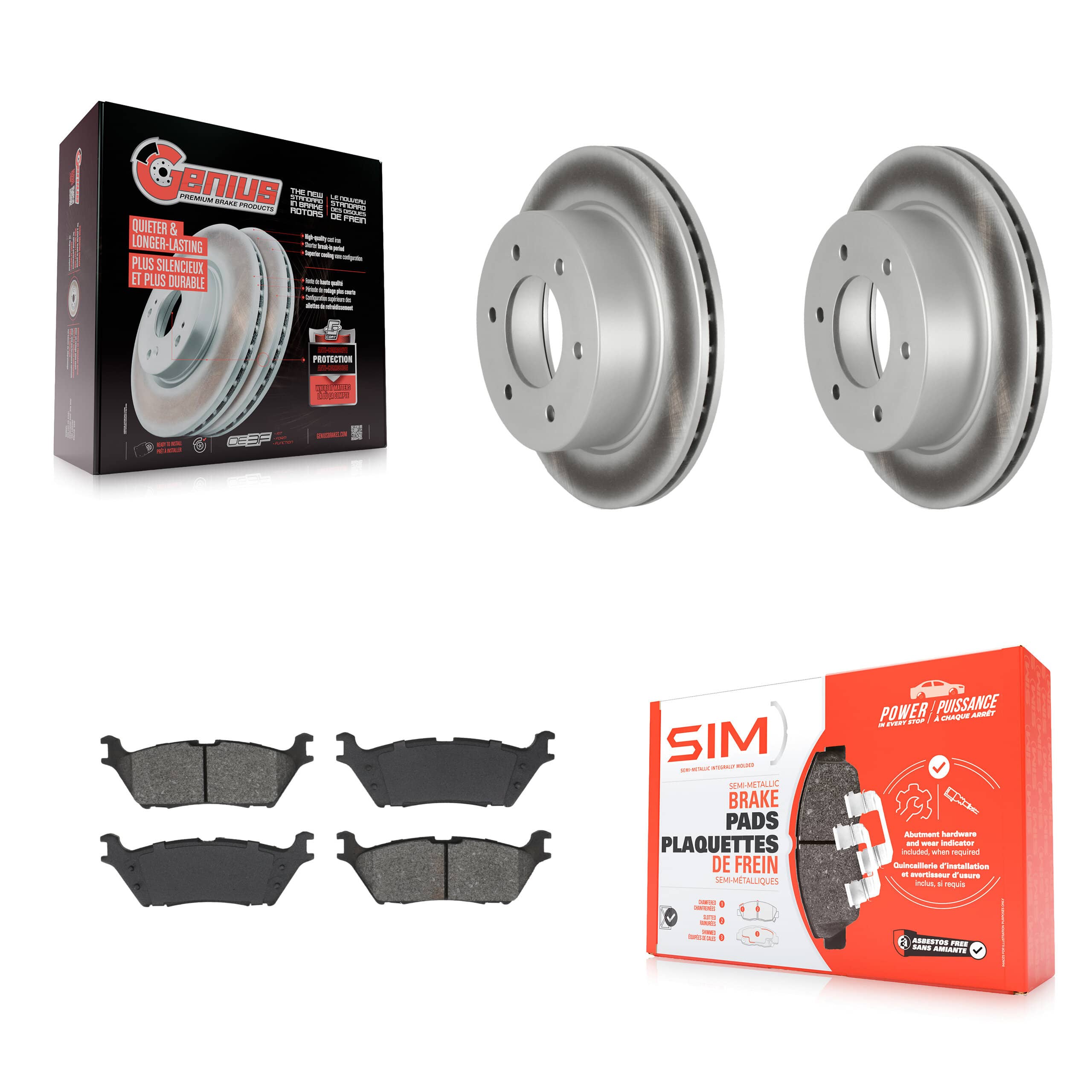 Transit Auto - KGS-102867 - Rear Disc Brake Kits