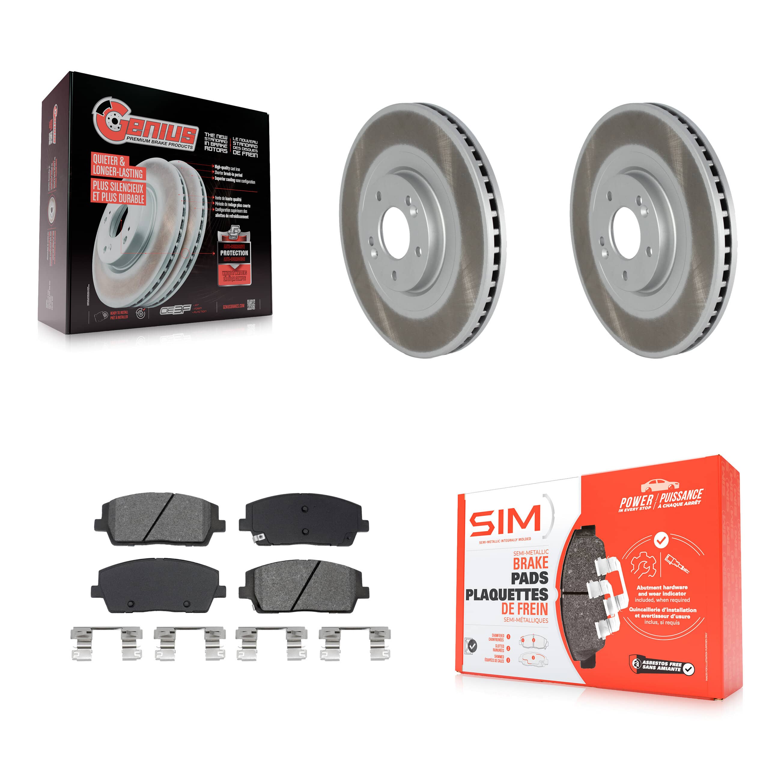 Transit Auto - KGS-102912 - Front Disc Brake Kits