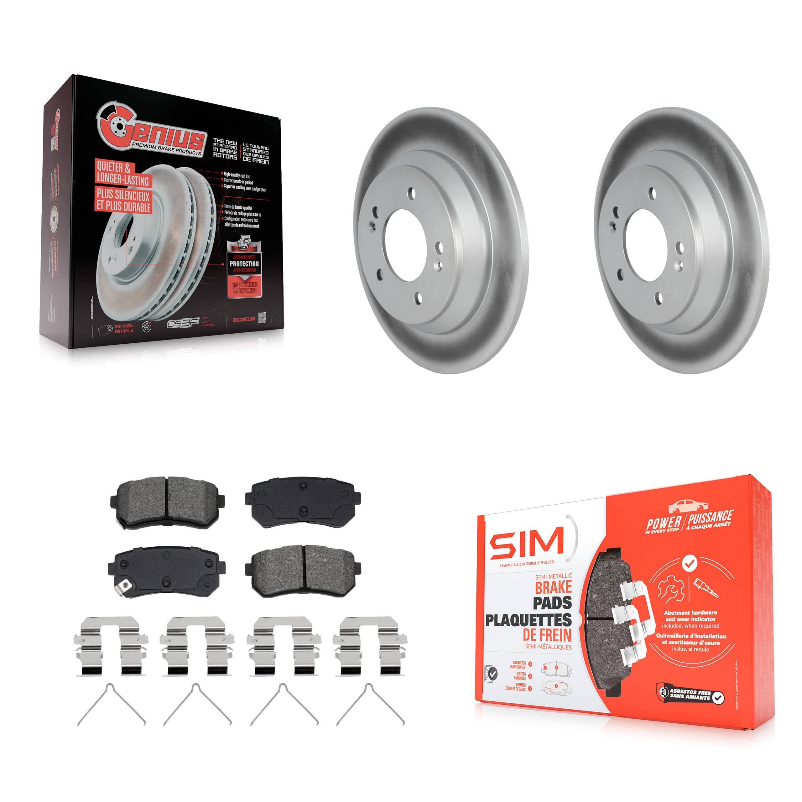 Transit Auto - KGS-102935 - Rear Disc Brake Kits
