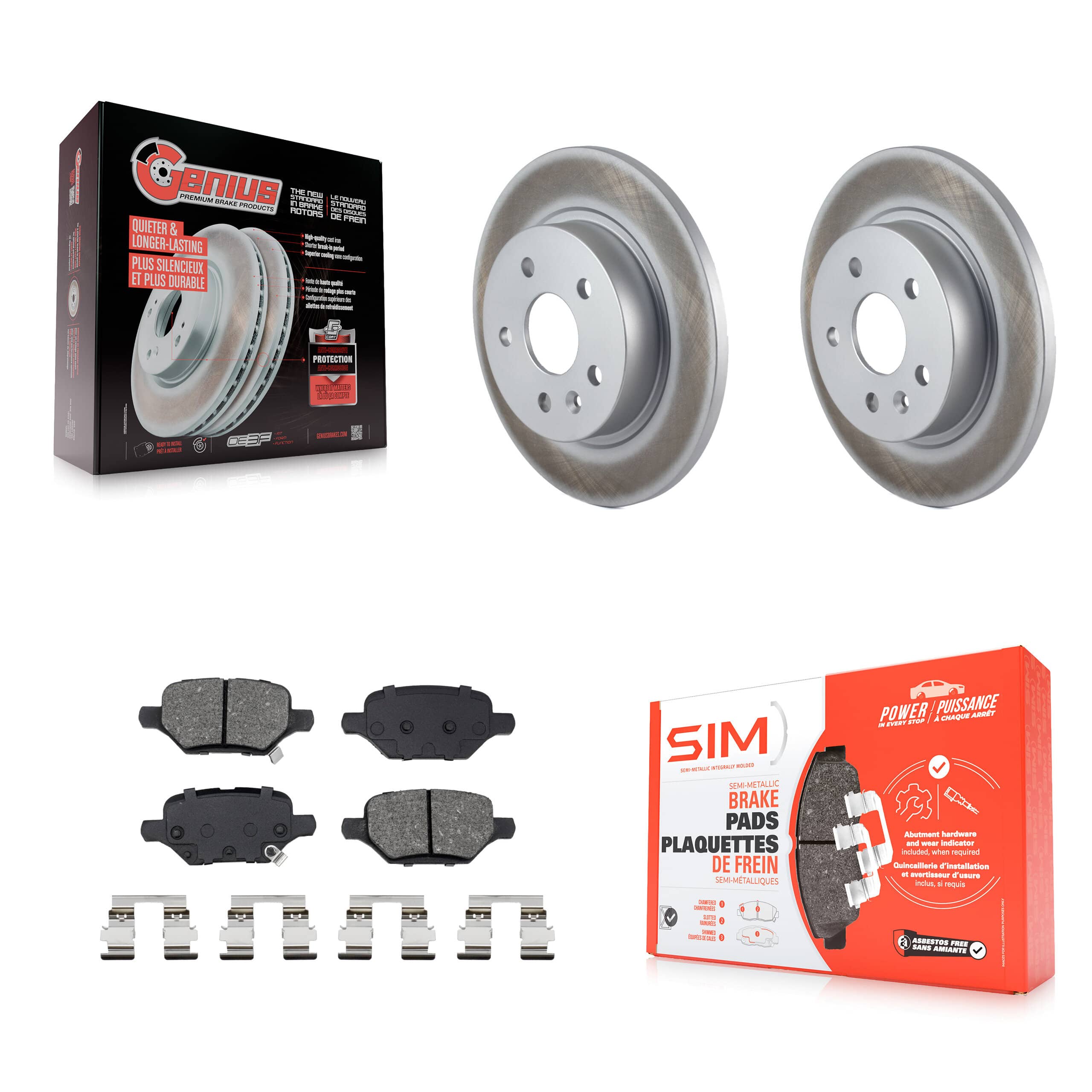 Transit Auto - KGS-102937 - Rear Disc Brake Kits