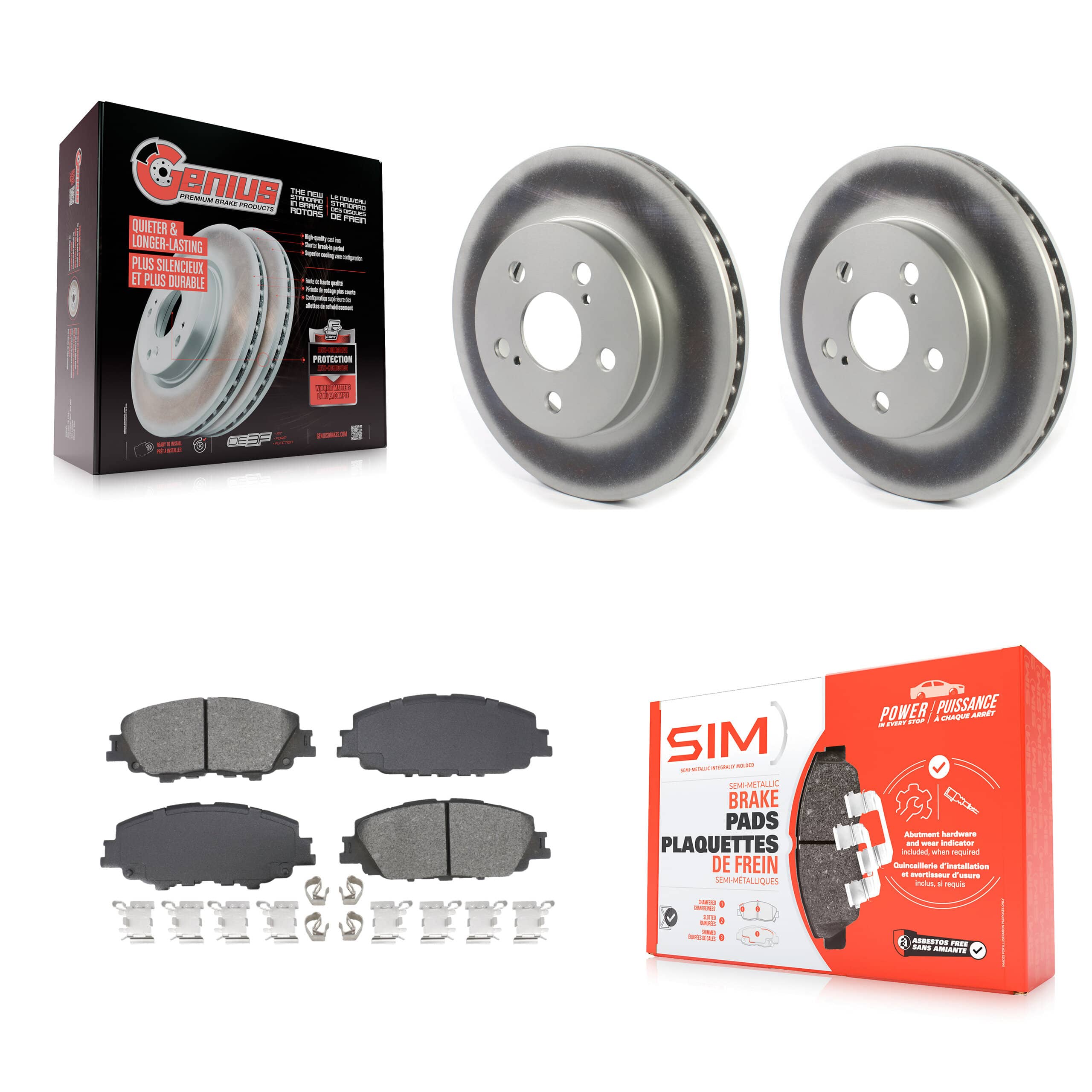 Transit Auto - KGS-103599 - Front Disc Brake Kits