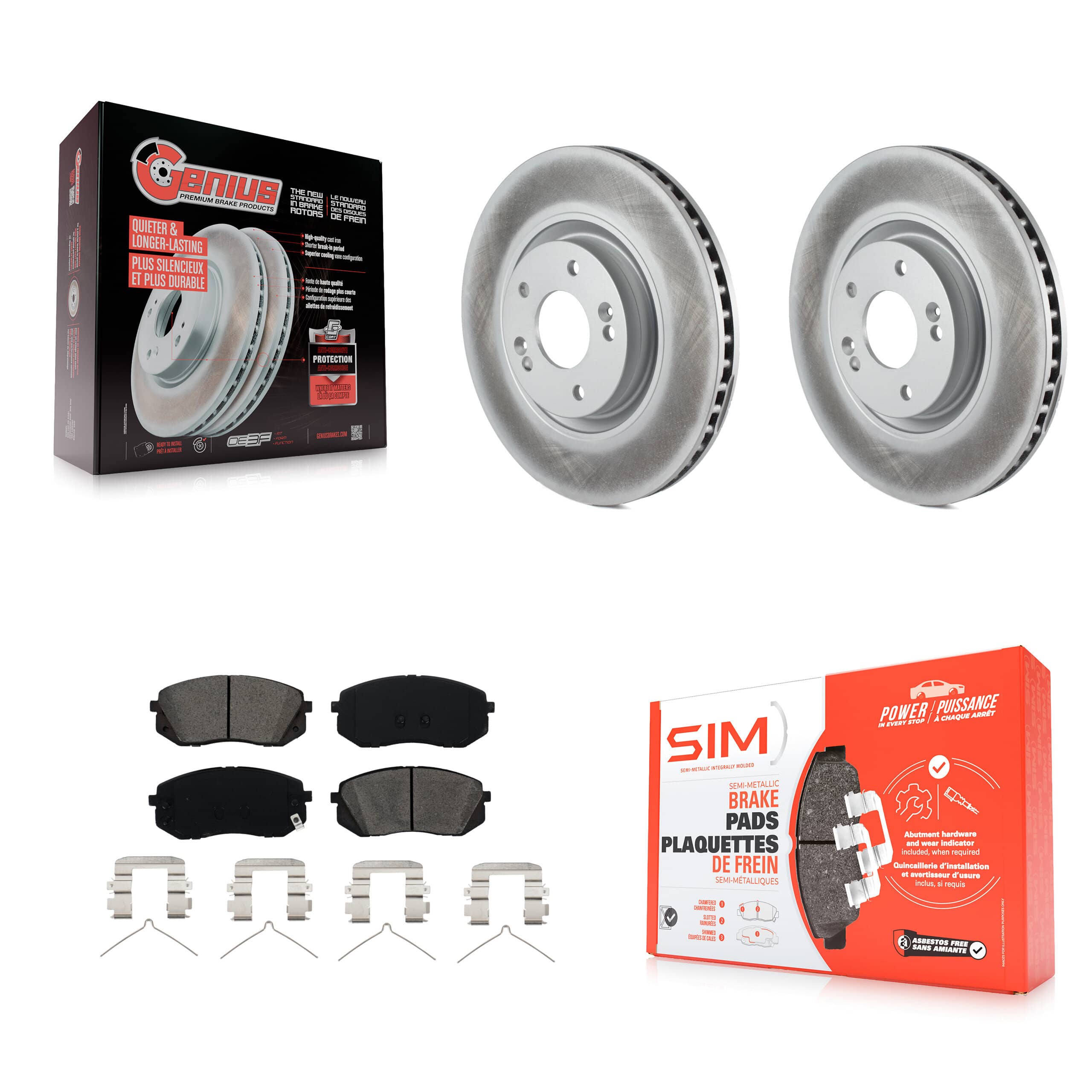 Transit Auto - KGS-103604 - Front Disc Brake Kits