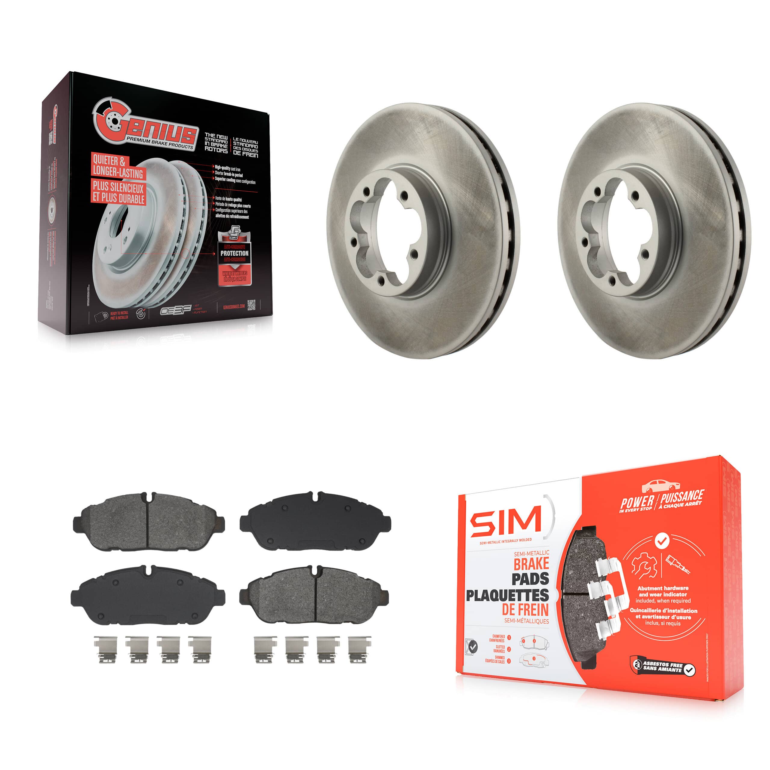 Transit Auto - KGS-103605 - Front Disc Brake Kits
