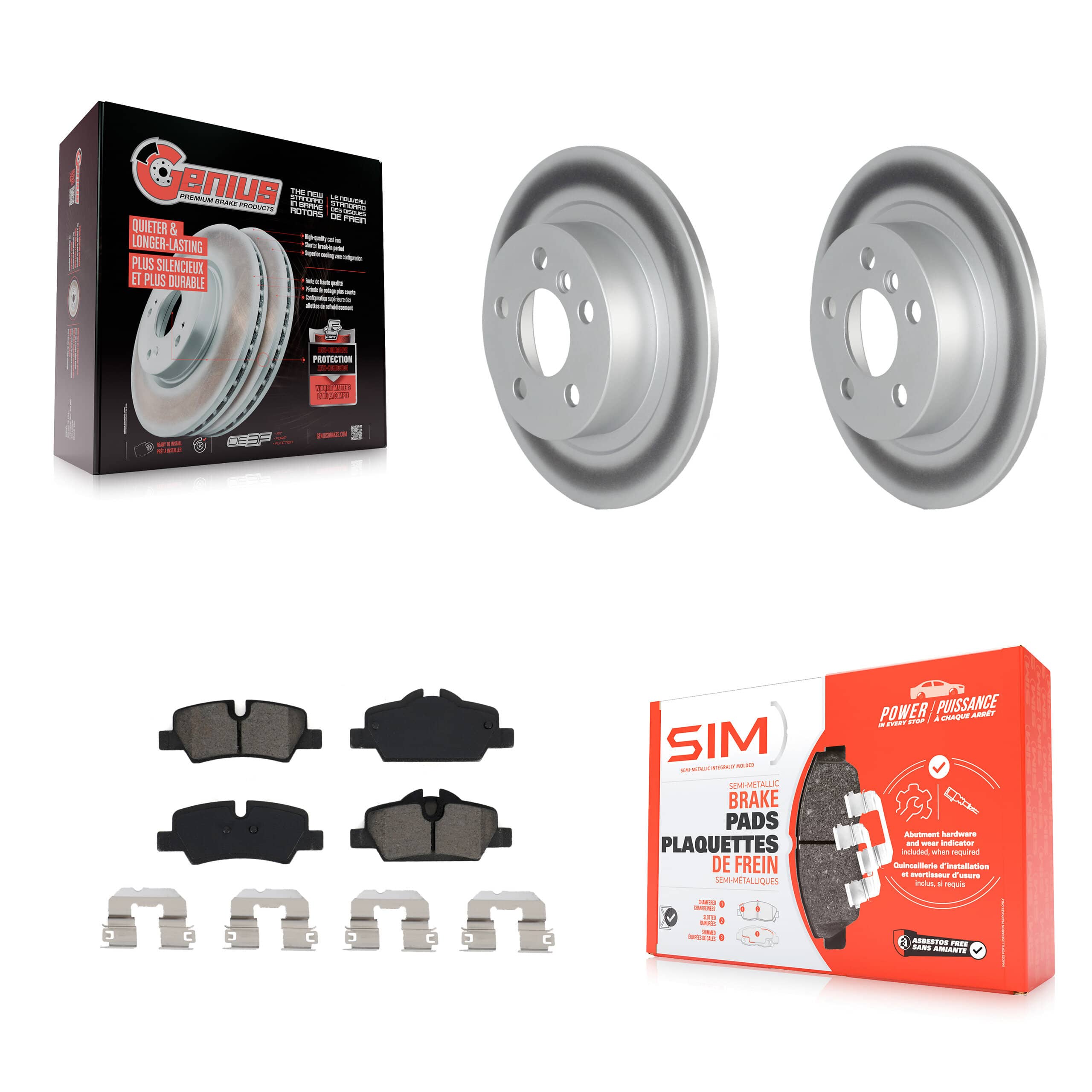 Transit Auto - KGS-103611 - Rear Disc Brake Kits