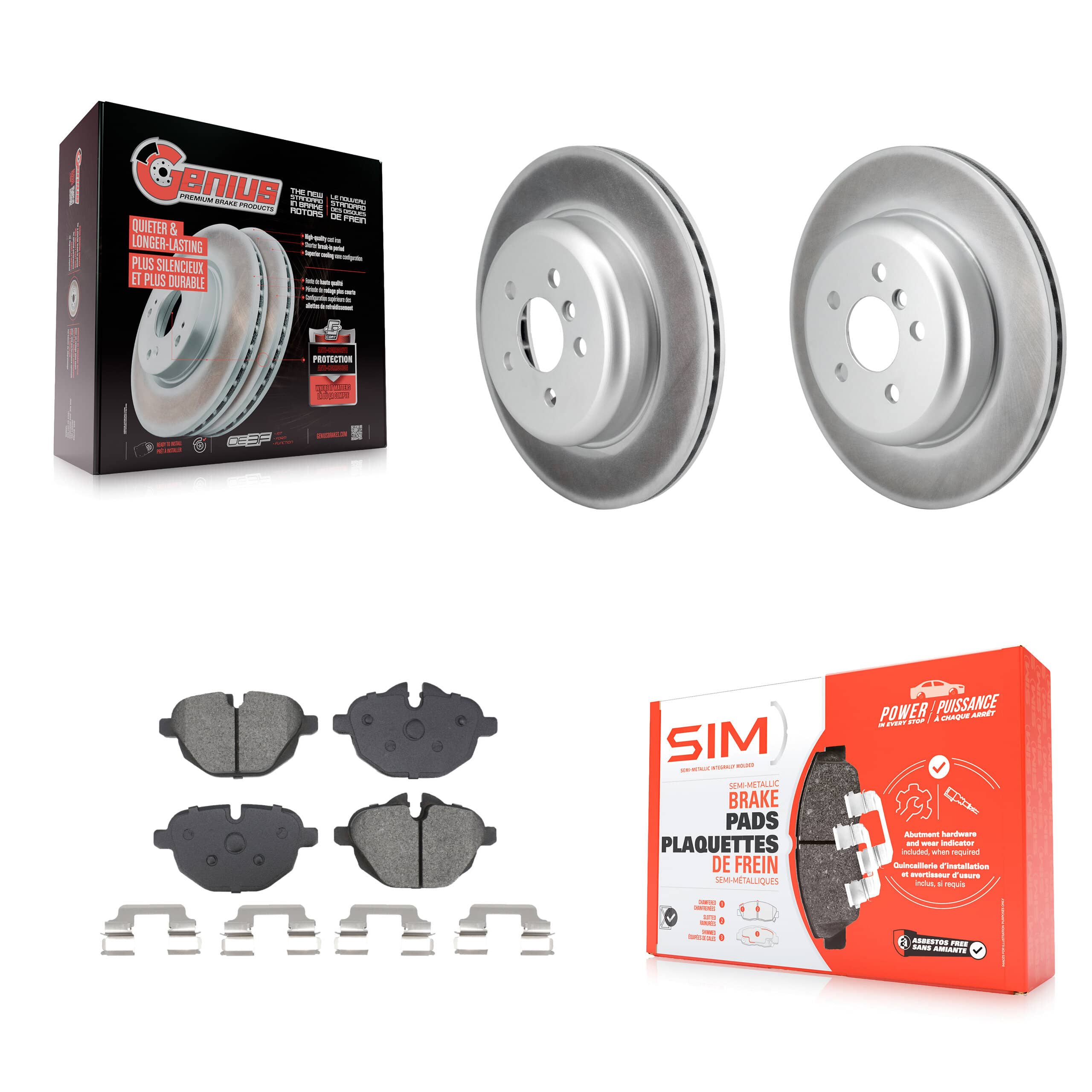 Transit Auto - KGS-103626 - Rear Disc Brake Kits