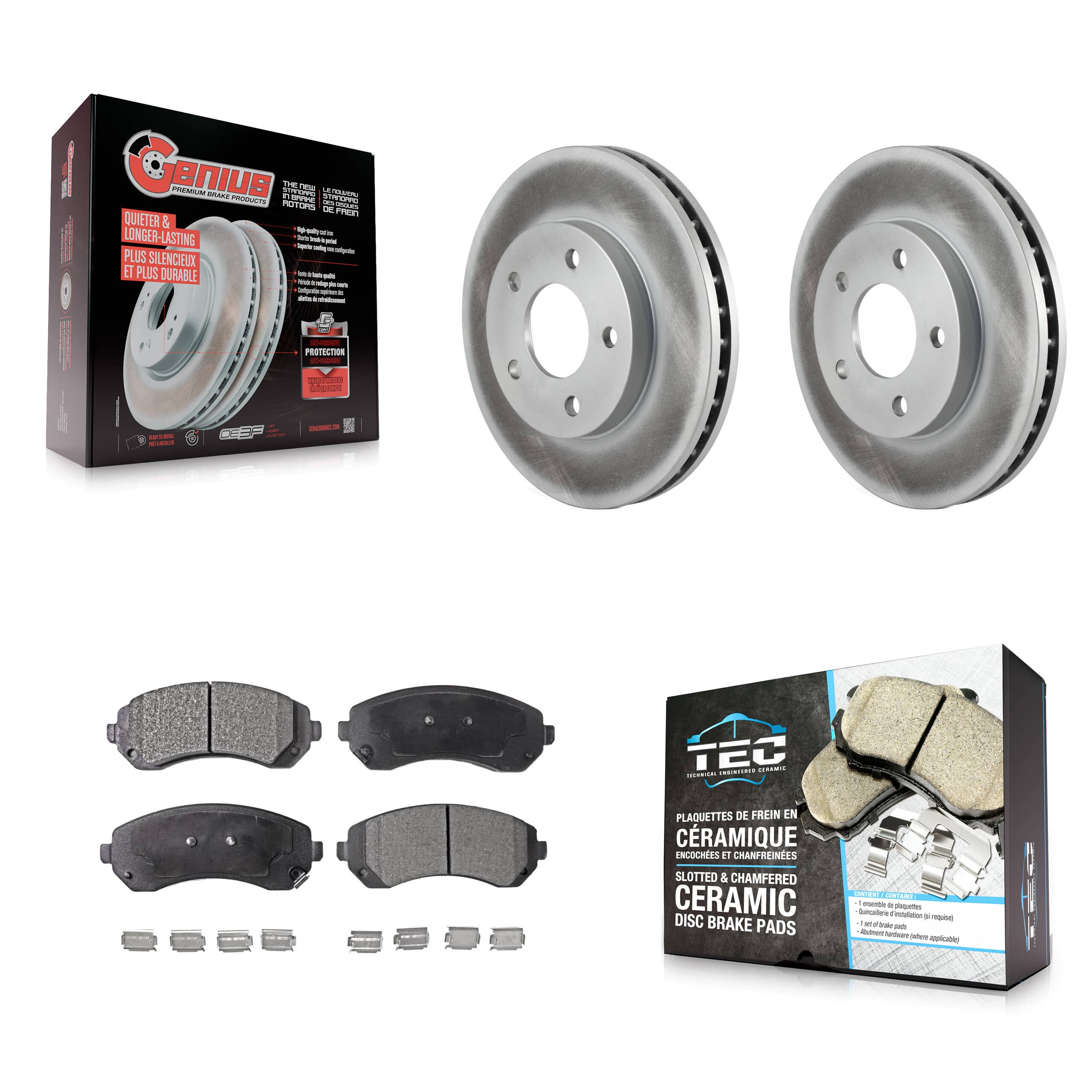 Transit Auto - KGT-100015 - Front Disc Brake Kits