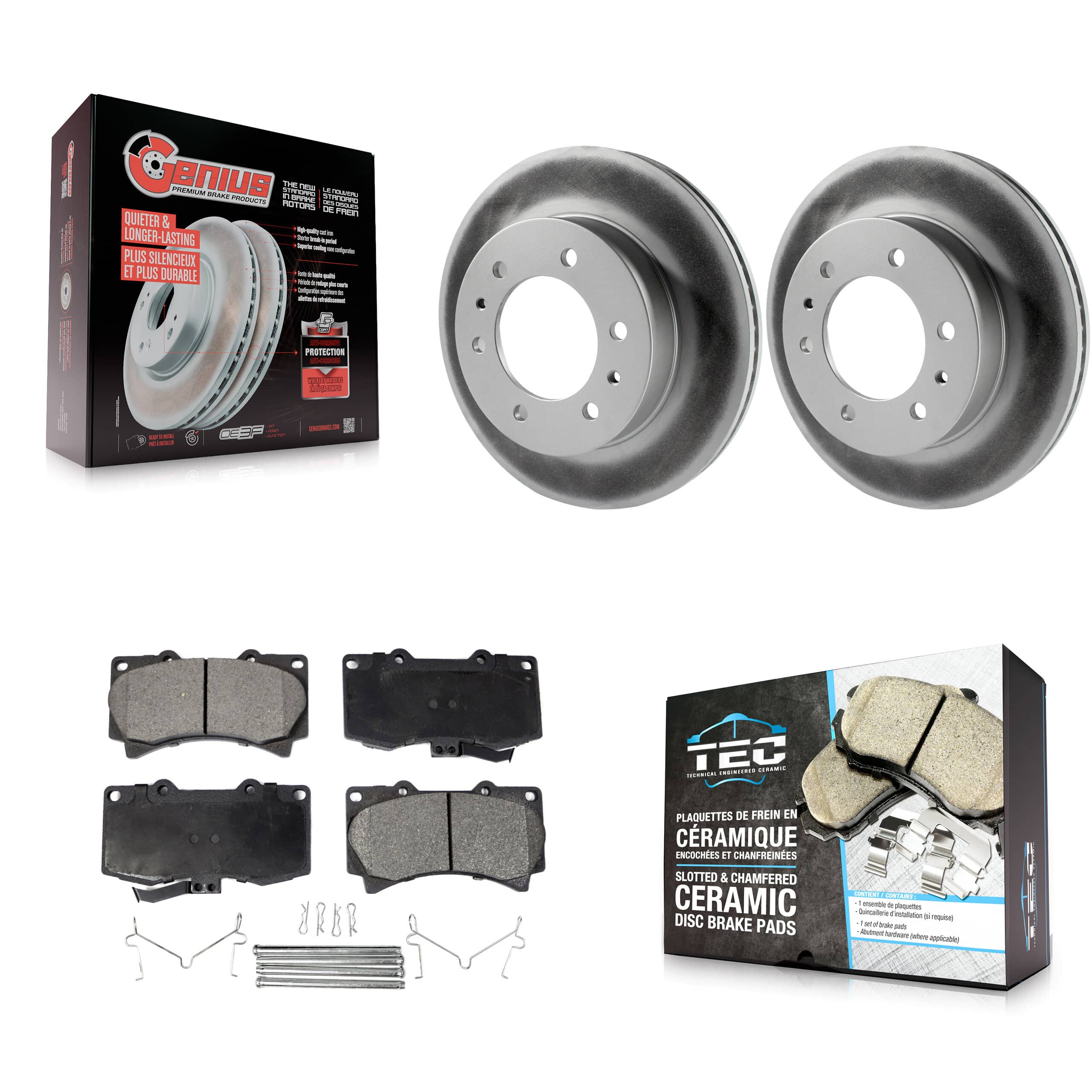 Transit Auto - KGT-100040 - Front Disc Brake Kits