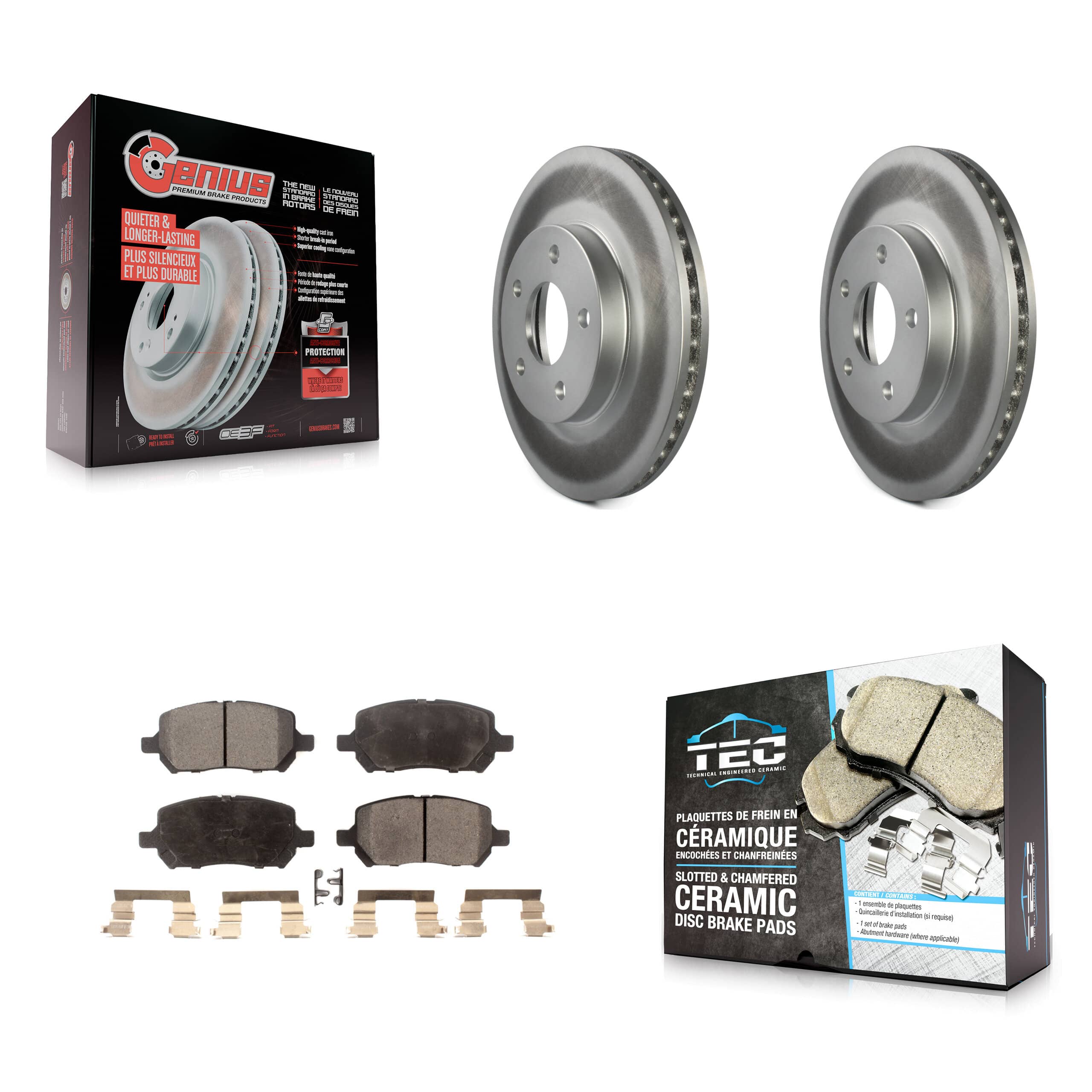 Transit Auto - KGT-100047 - Front Disc Brake Kits