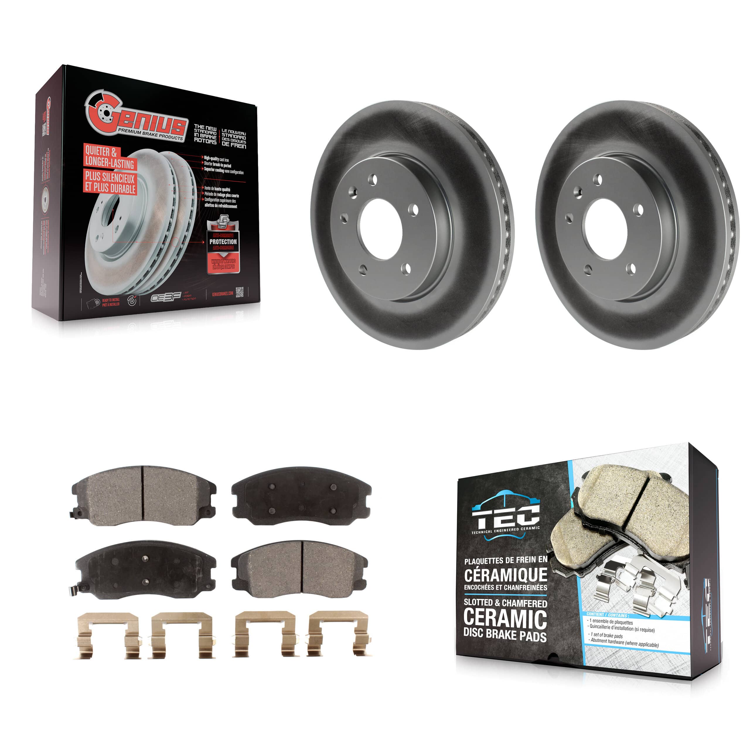 Transit Auto - KGT-100048 - Front Disc Brake Kits