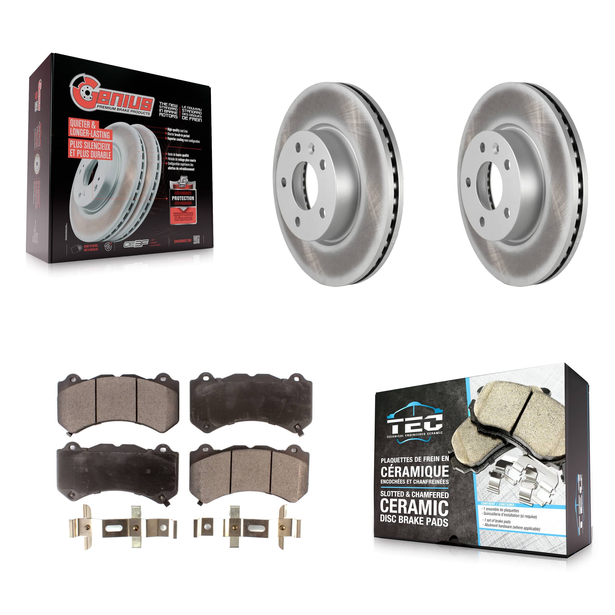 Transit Auto - KGT-100068 - Front Disc Brake Kits