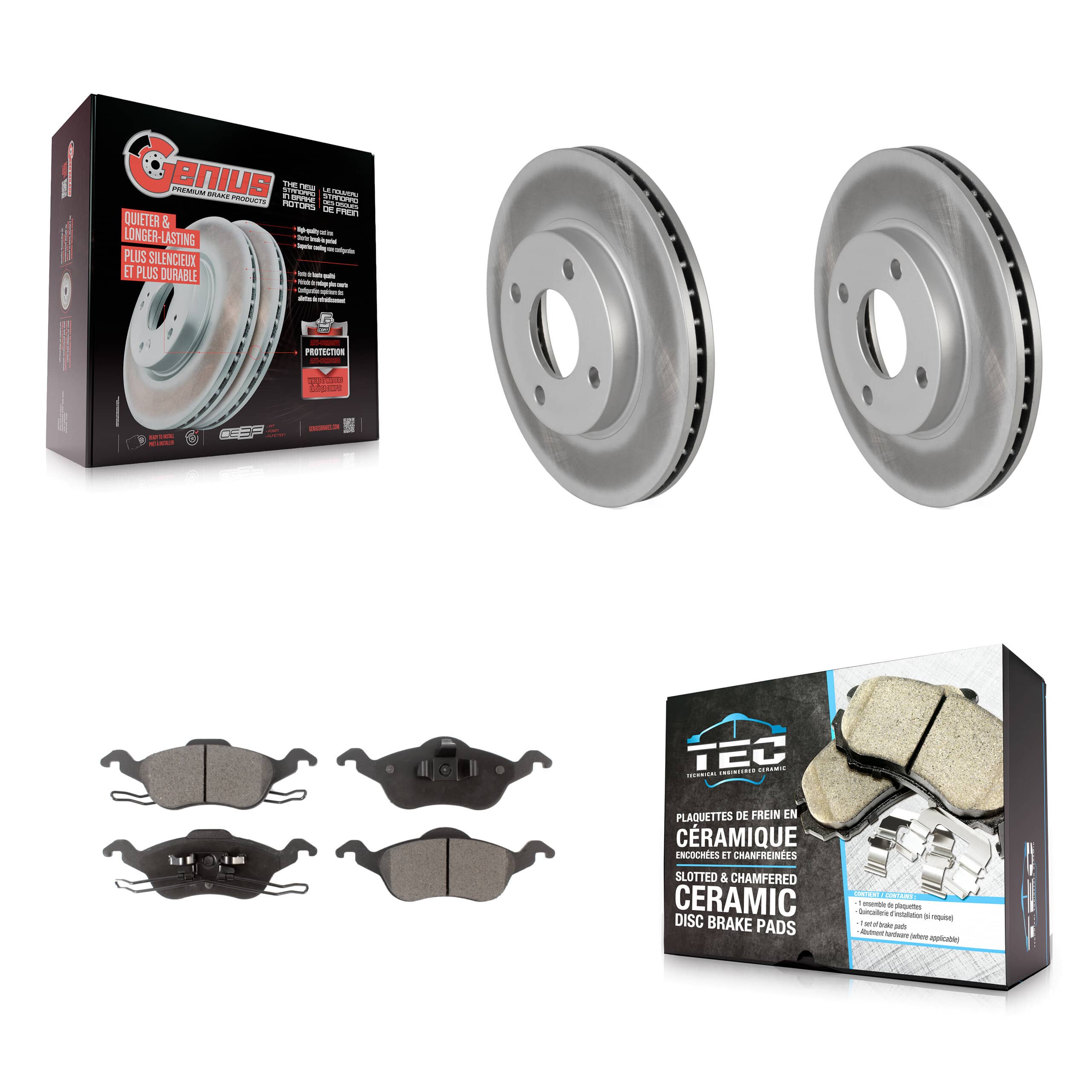 Transit Auto - KGT-100083 - Front Disc Brake Kits
