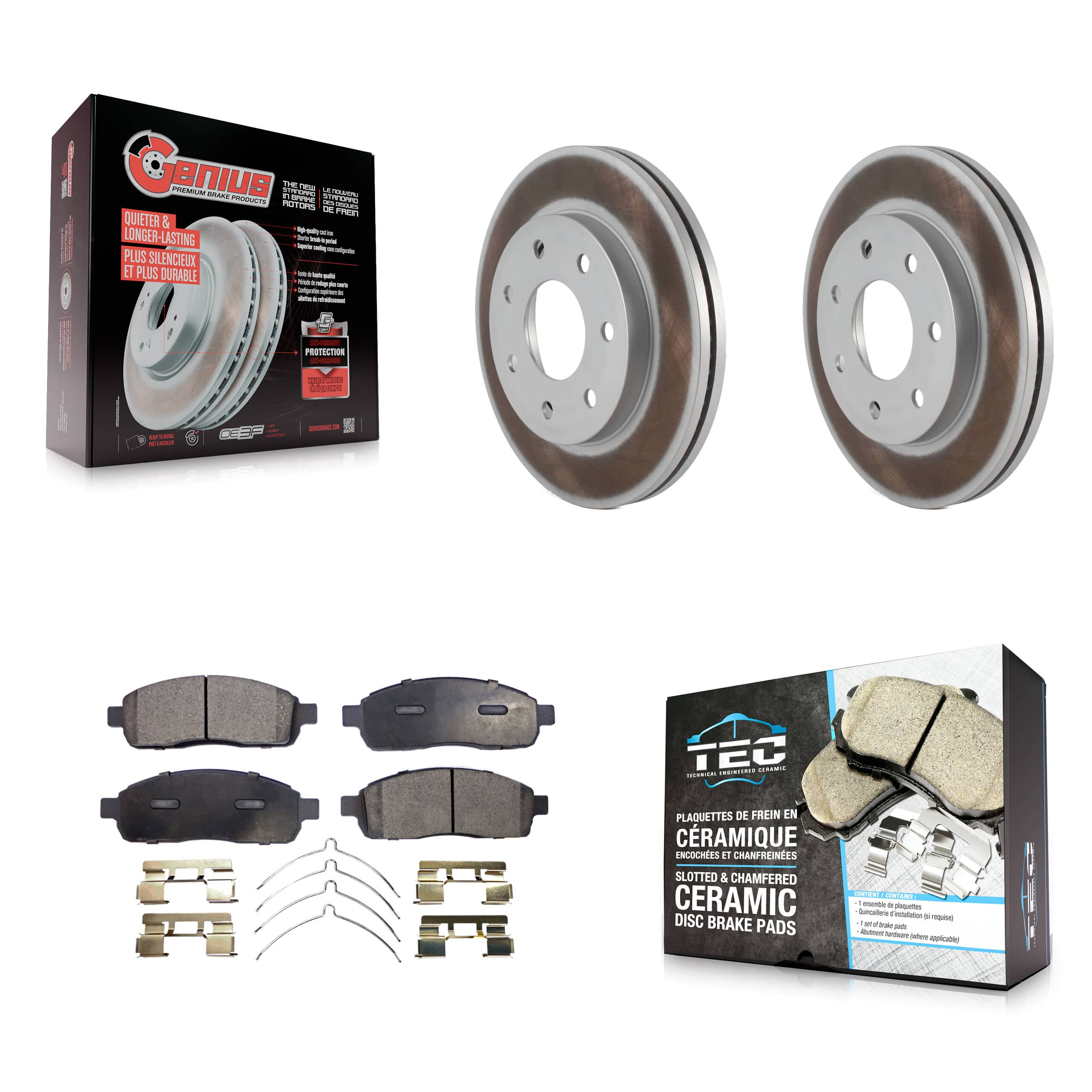Transit Auto - KGT-100093 - Front Disc Brake Kits