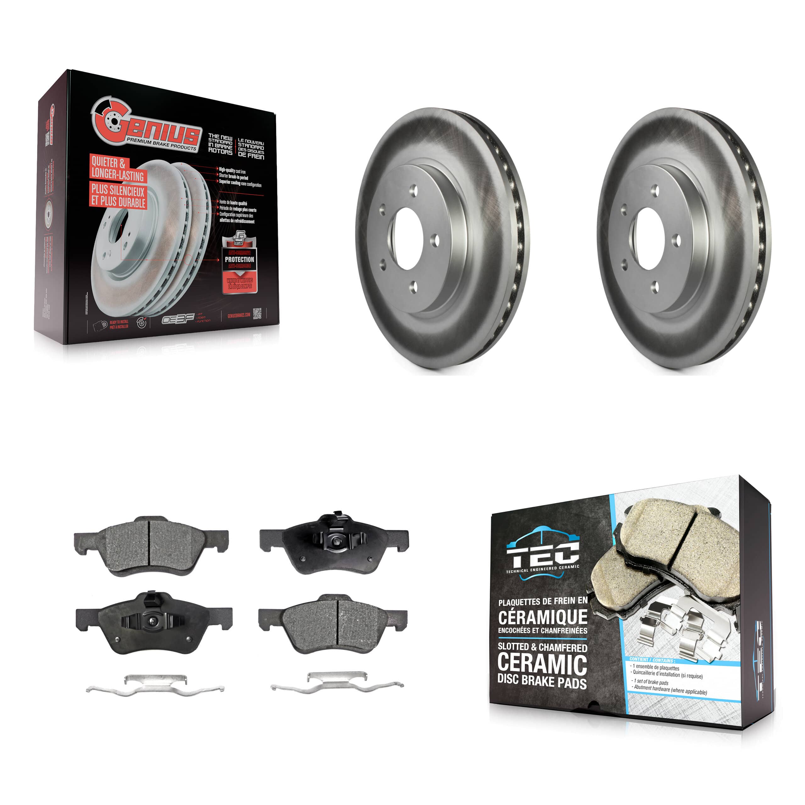 Transit Auto - KGT-100095 - Front Disc Brake Kits