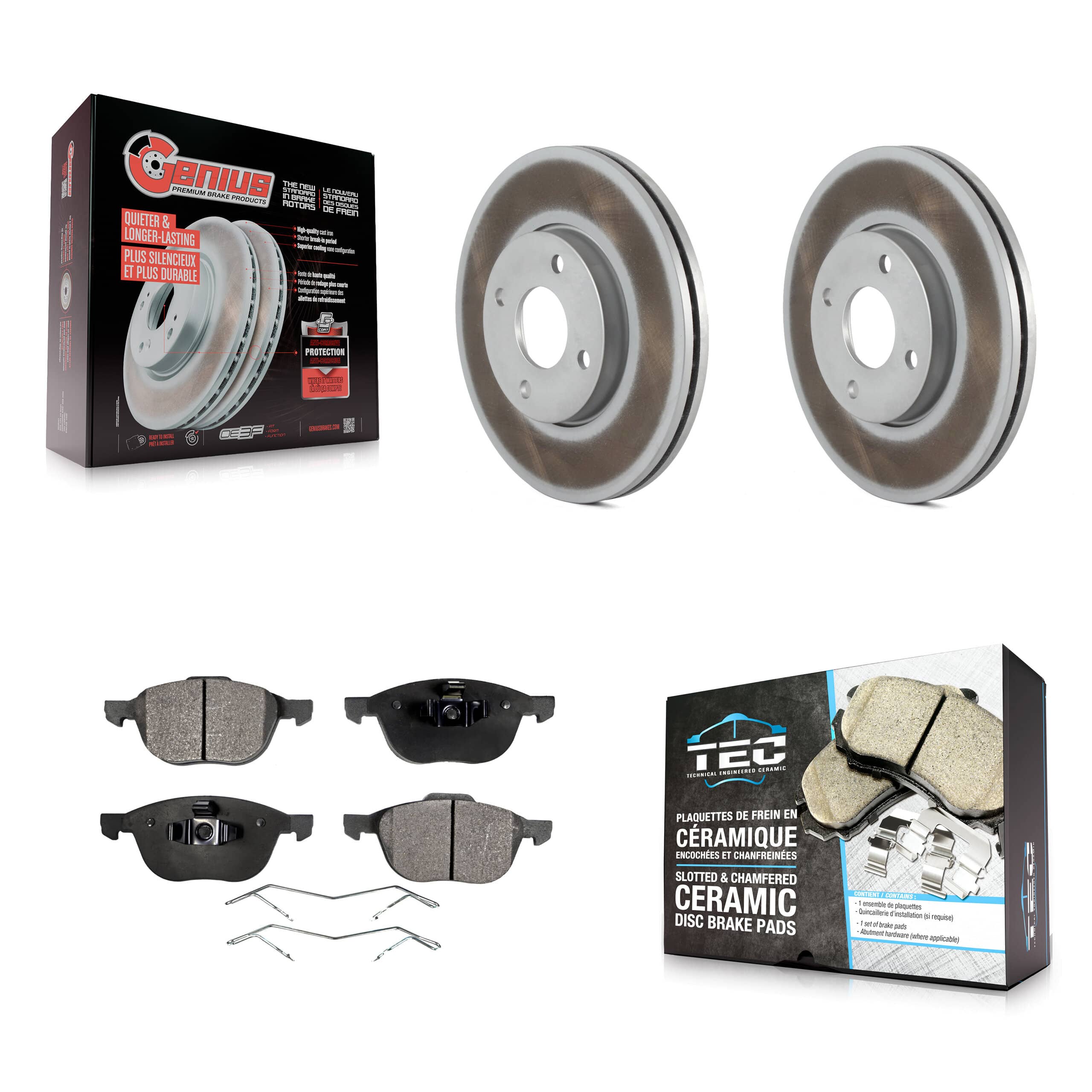 Transit Auto - KGT-100104 - Front Disc Brake Kits