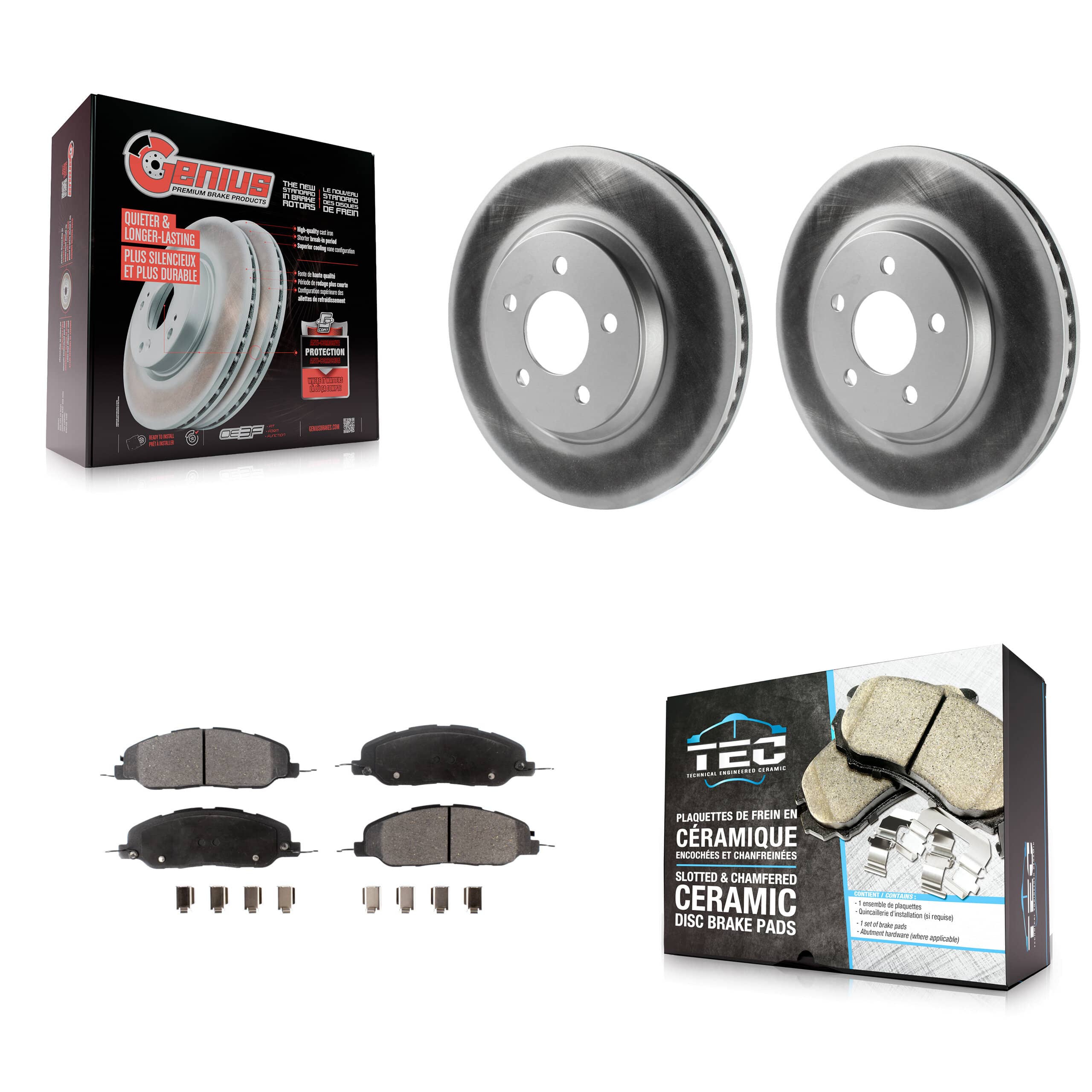 Transit Auto - KGT-100105 - Front Disc Brake Kits