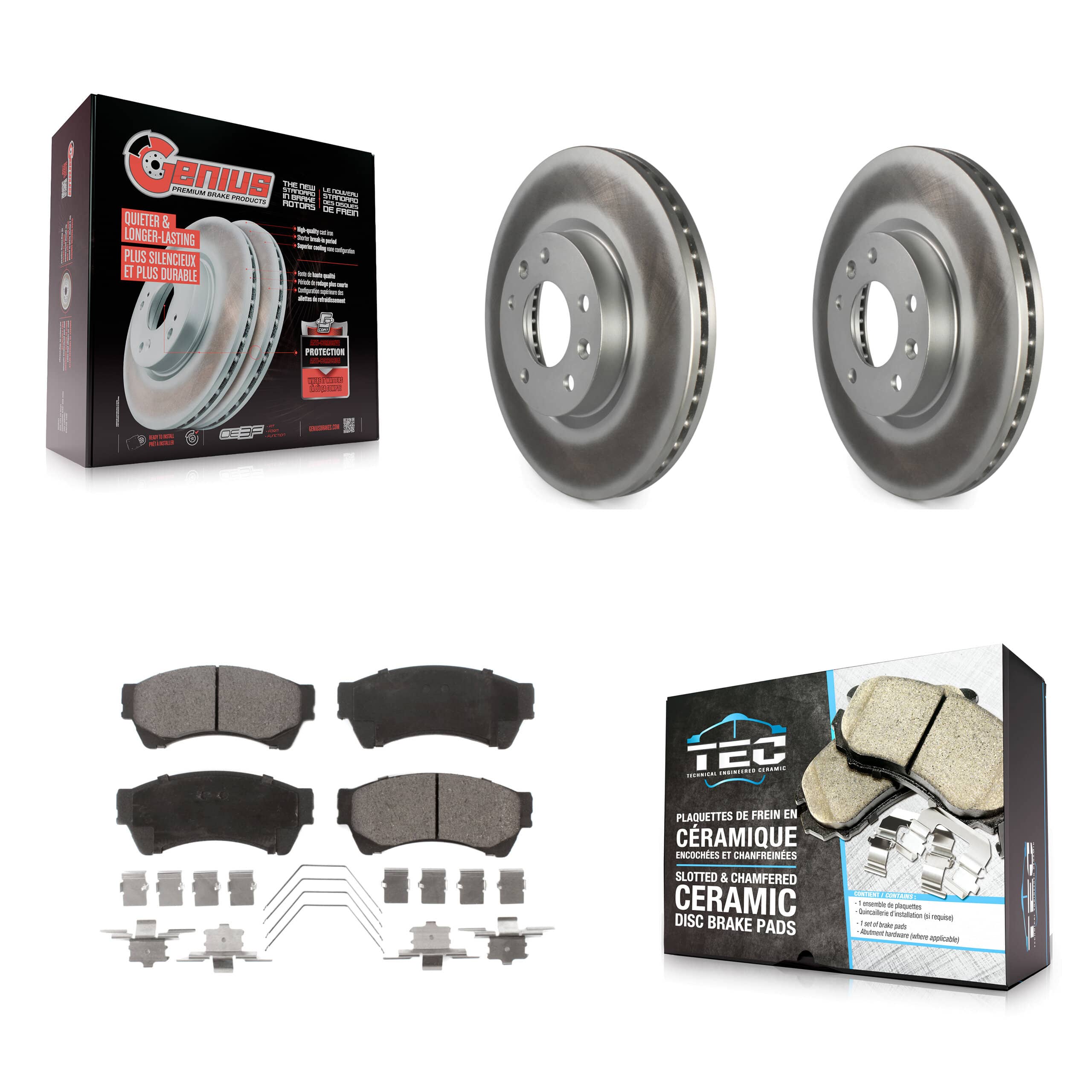 Transit Auto - KGT-100106 - Front Disc Brake Kits